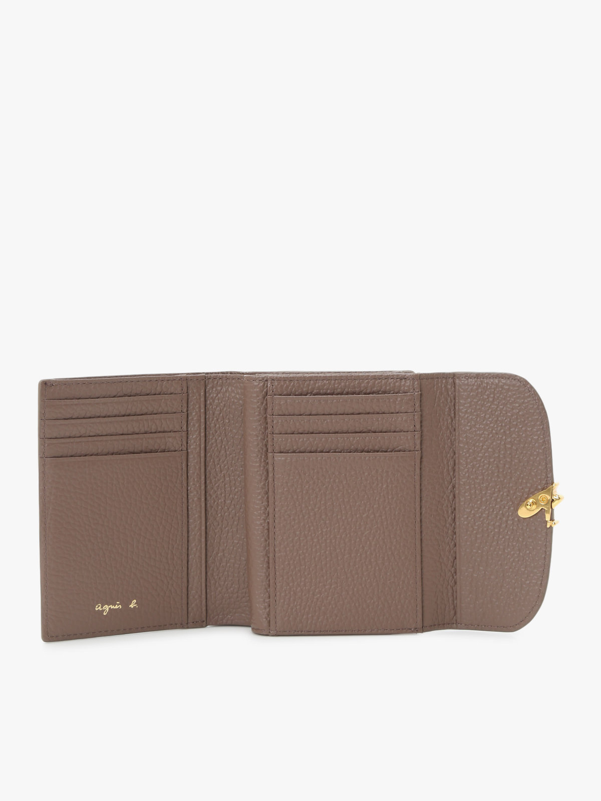 VOYAGE ウィメンズ バッグ＆ウォレット レザー 三つ折り ウォレット ”The b.” ABW02-01 ブラウン系その他