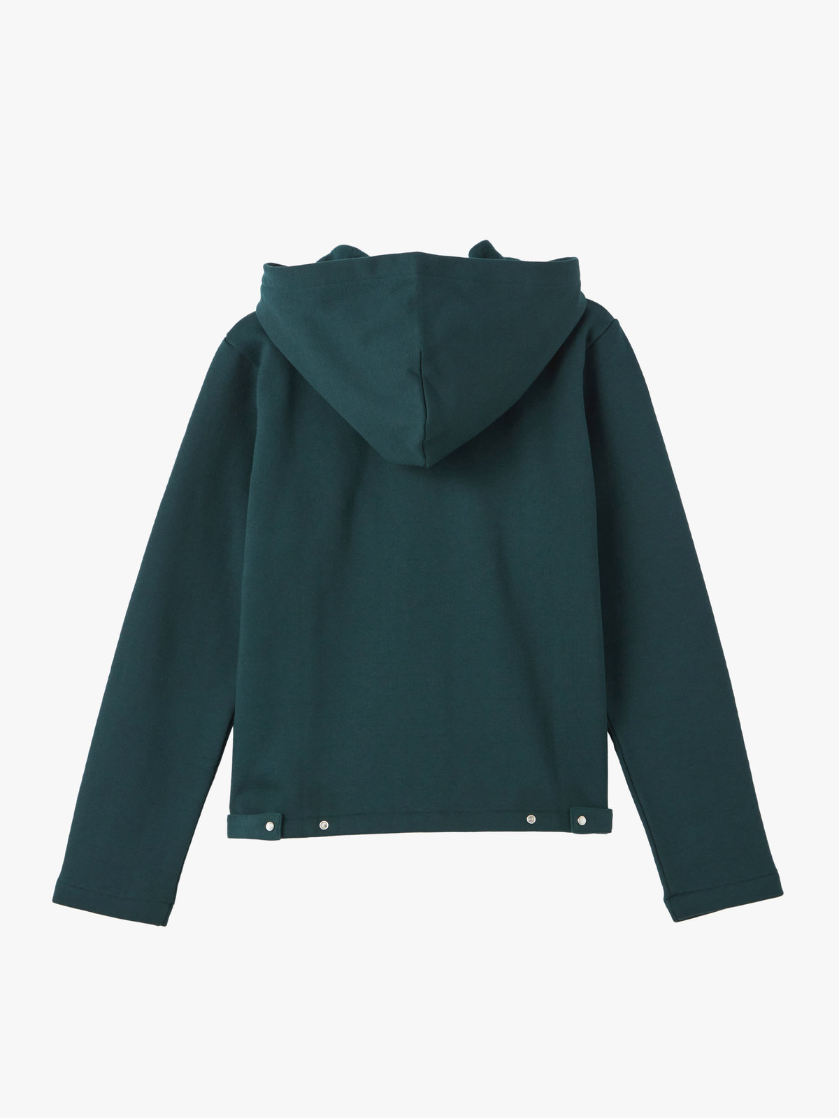FEMME ウィメンズ コットン メルトン カーディガンプレッション "Capuche" グリーン
