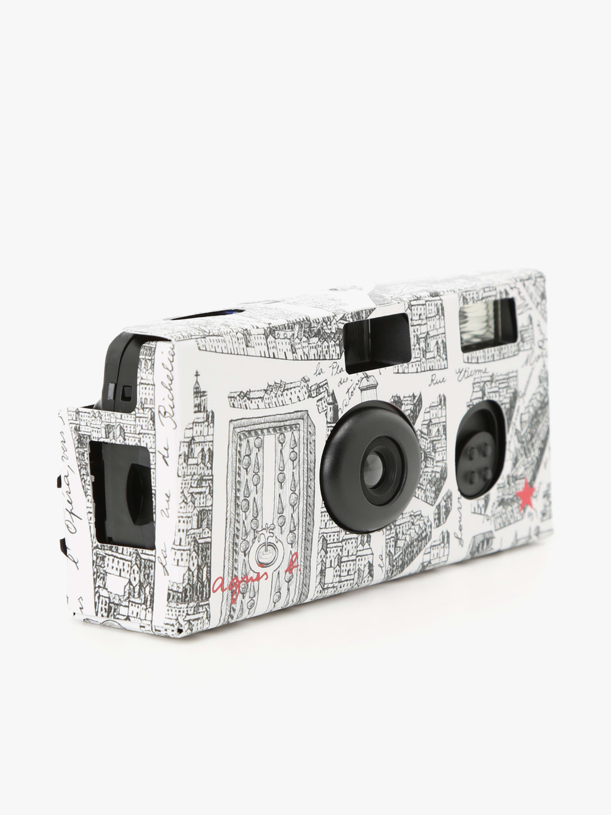 CAFE FUJIFILM “写ルンです” & オリジナルカバーセット PARIS MAP ブラック