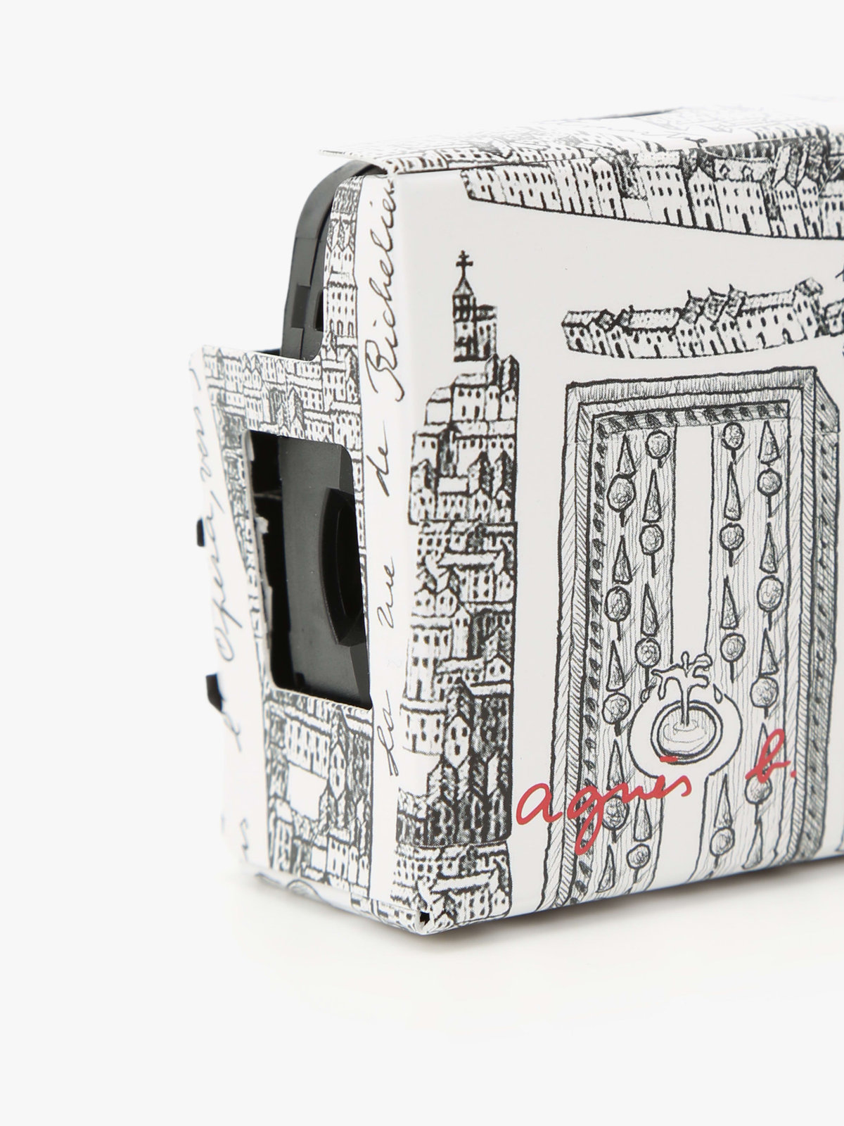 CAFE FUJIFILM “写ルンです” & オリジナルカバーセット PARIS MAP ブラック