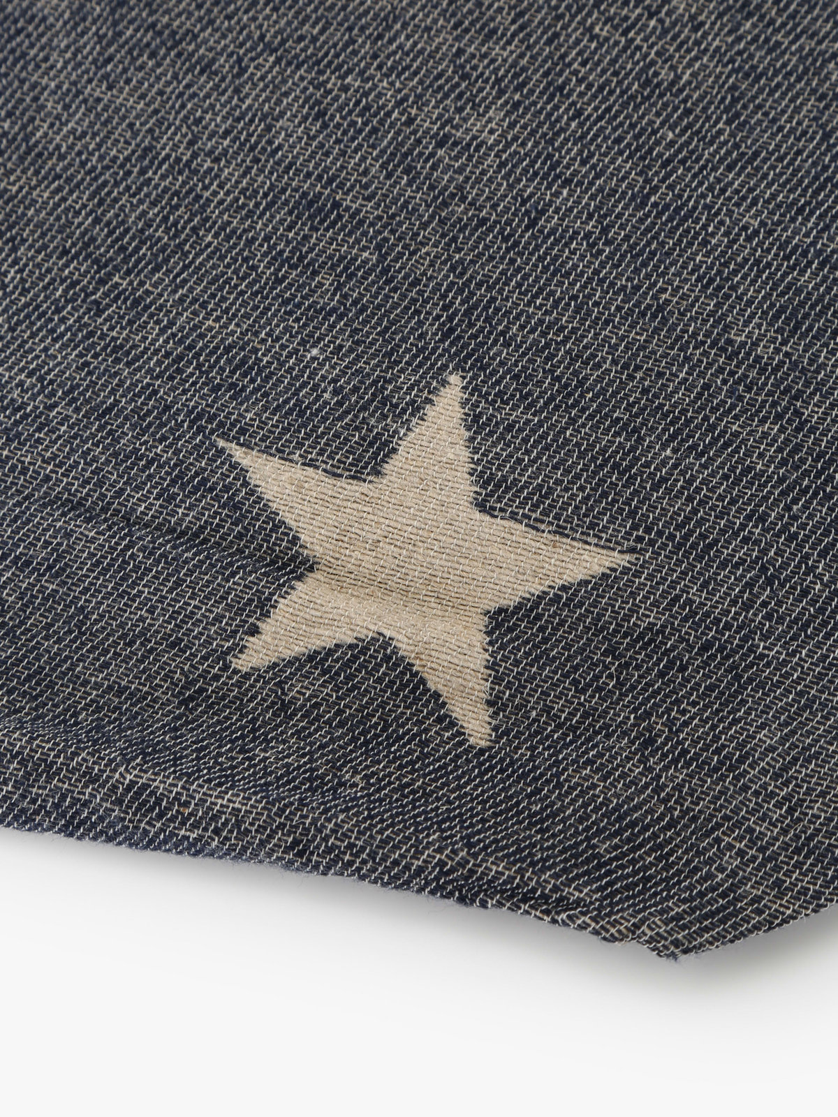 FEMME ウィメンズ 【Outlet】ロゴ プリント コットン リネン トートバッグ ”Elie” (ユニセックス) ネイビー