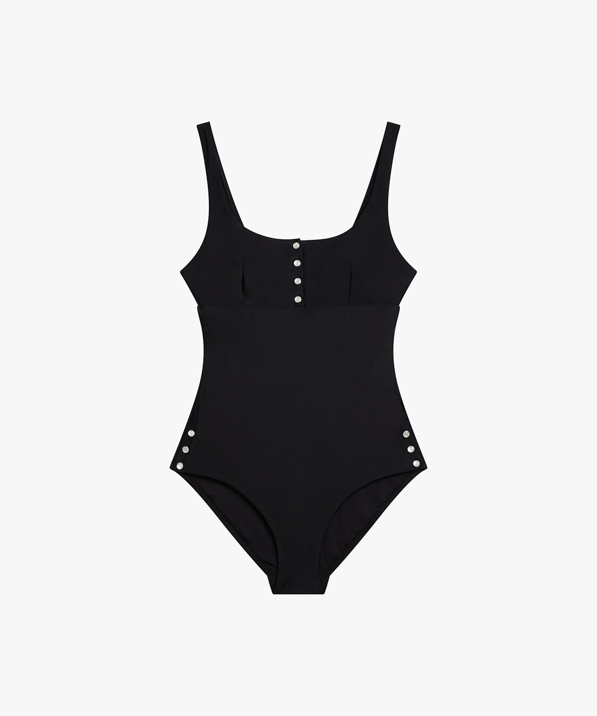 FEMME ウィメンズ プレッション ワンピース 水着 "Celia" ブラック