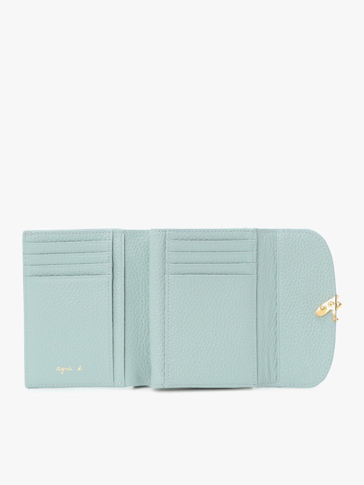 VOYAGE ウィメンズ バッグ＆ウォレット レザー 三つ折り ウォレット ”The b.” ABW02-01 ブルー