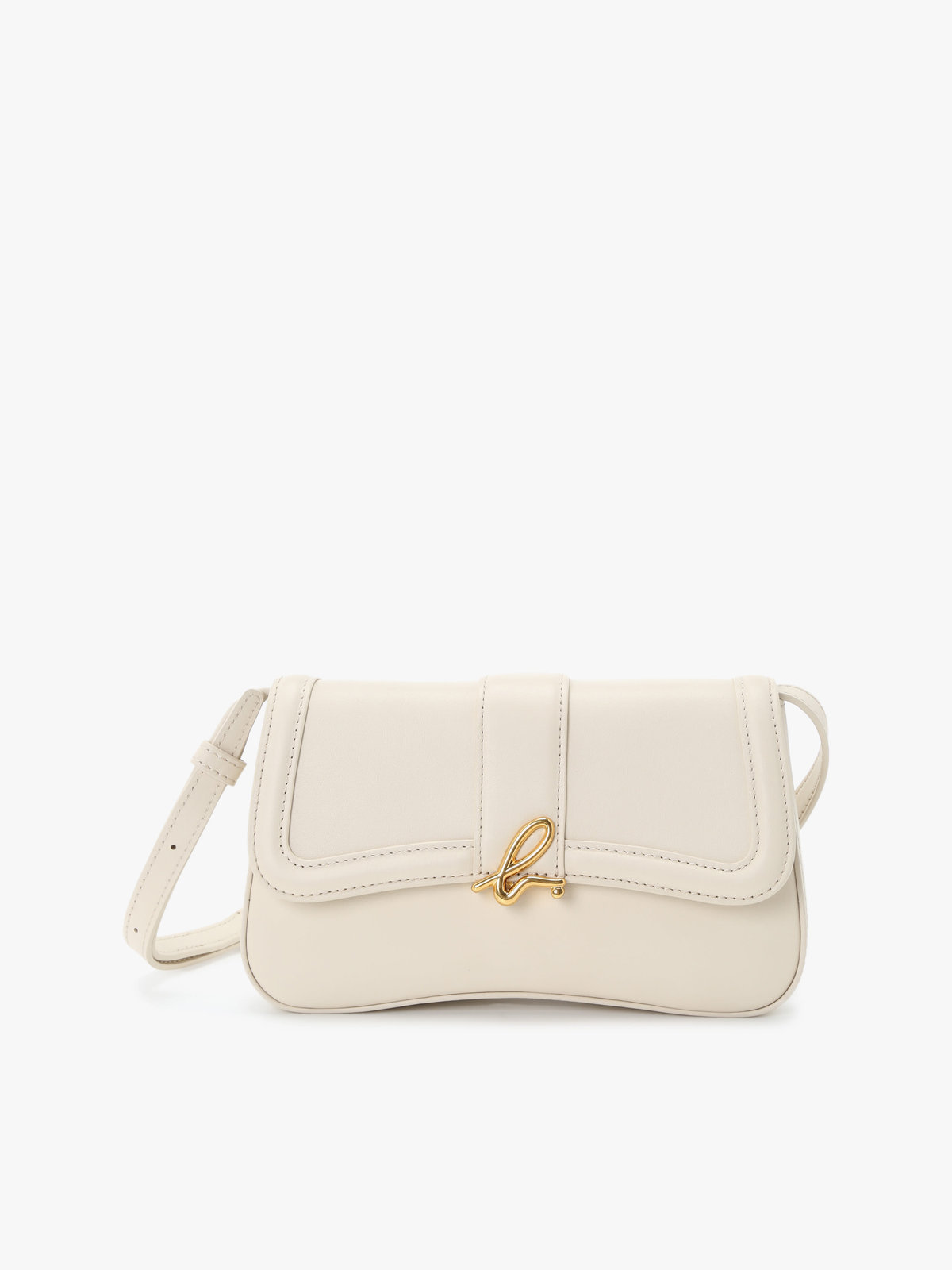 VOYAGE ウィメンズ バッグ＆ウォレット 【Outlet】レザー 2way スモール ショルダーバッグ "Ingrid" ZAS04-03 オフホワイト