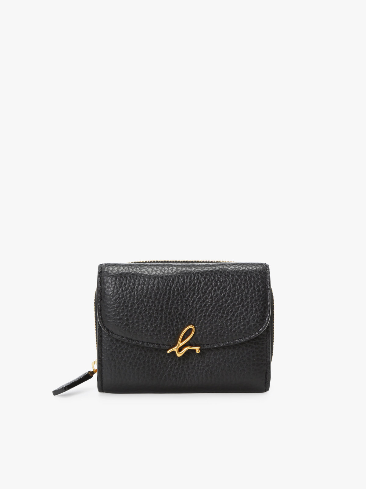 VOYAGE ウィメンズ バッグ＆ウォレット レザー 三つ折り ミニ ウォレット ”The b.” ABW02-02 ブラック