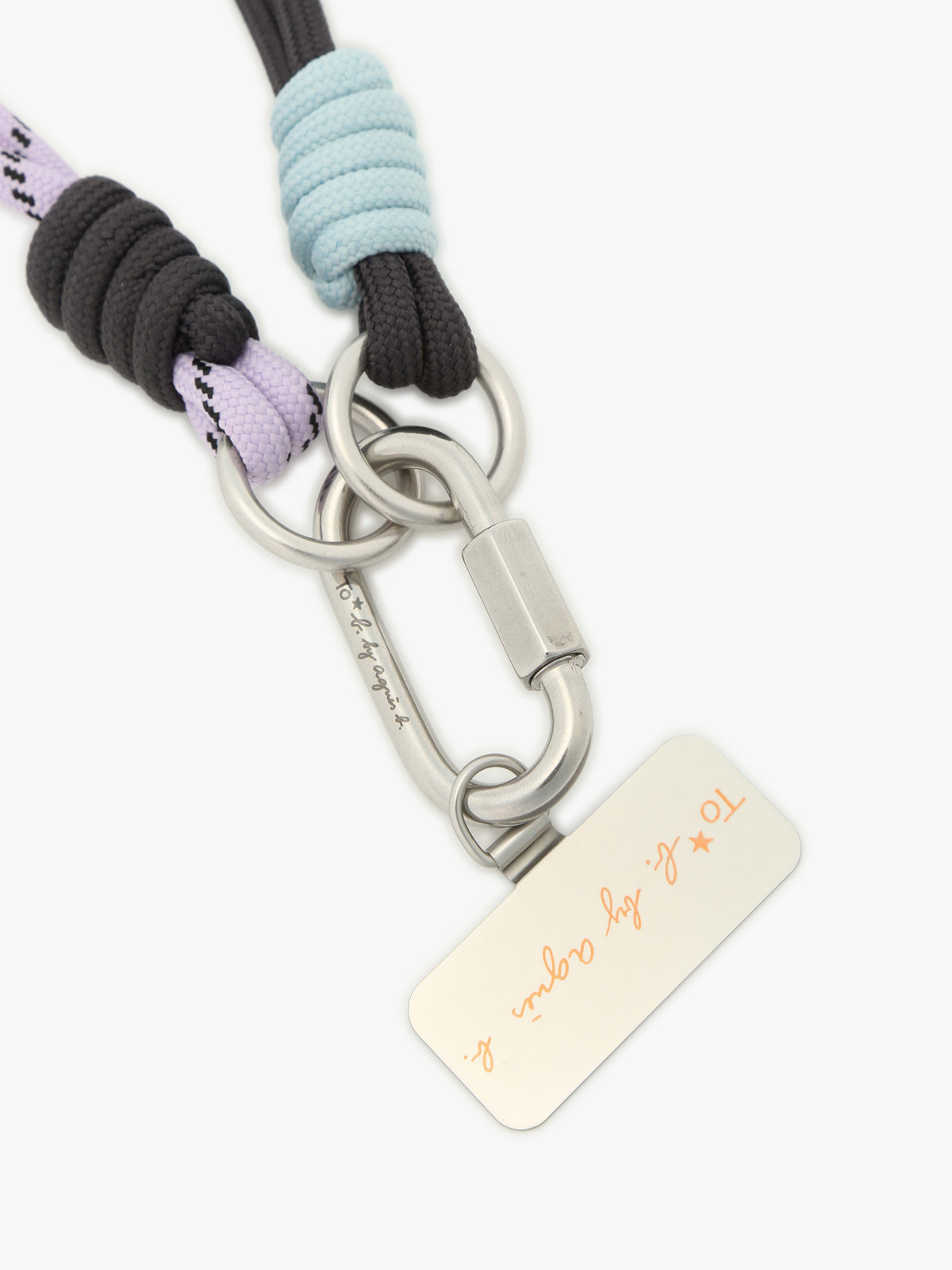 To b. by agnès b. マルチショルダーストラップ パープル