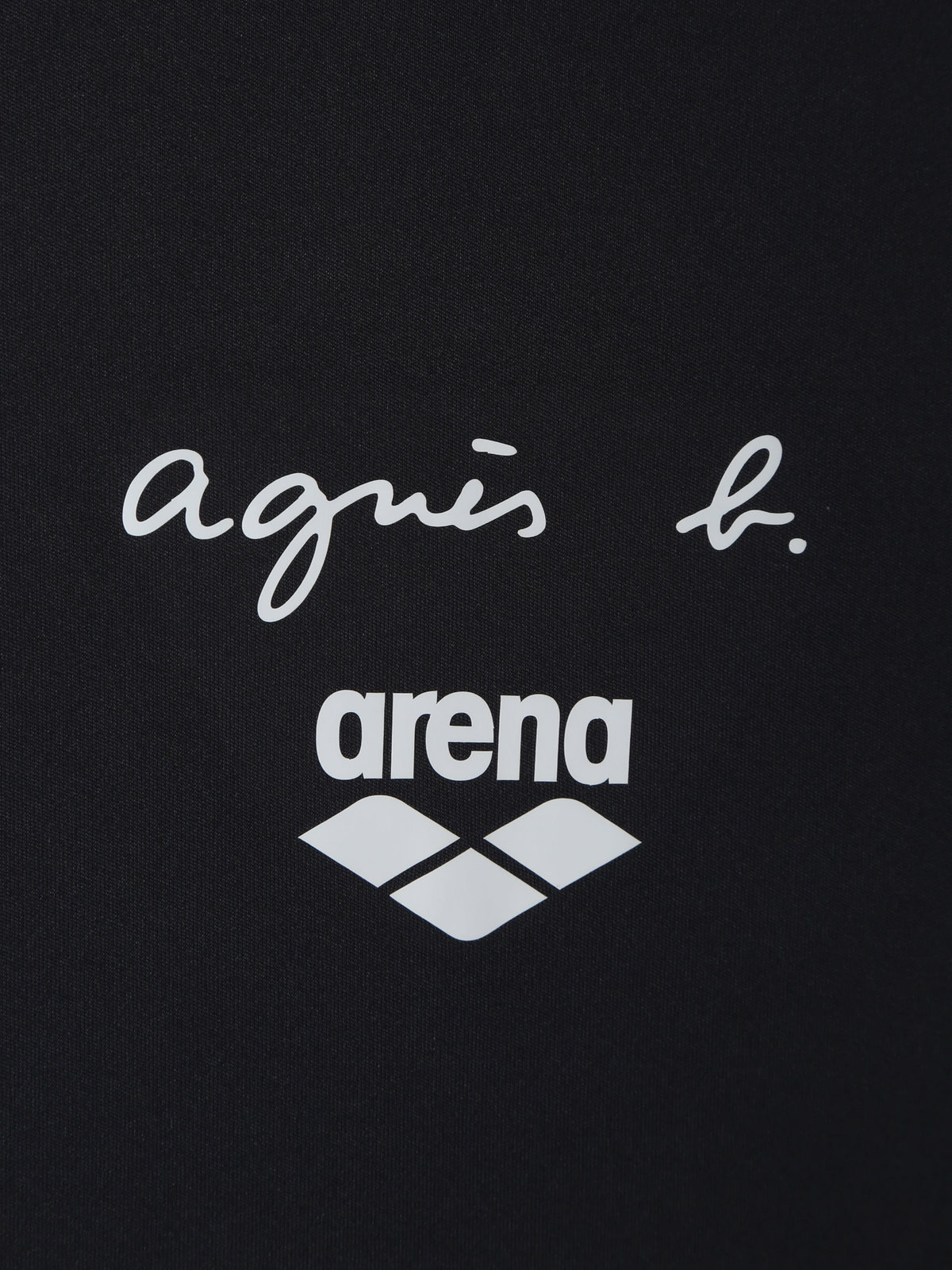 FEMME ウィメンズ agnes b. x arena 半袖 Tシャツ ブラック