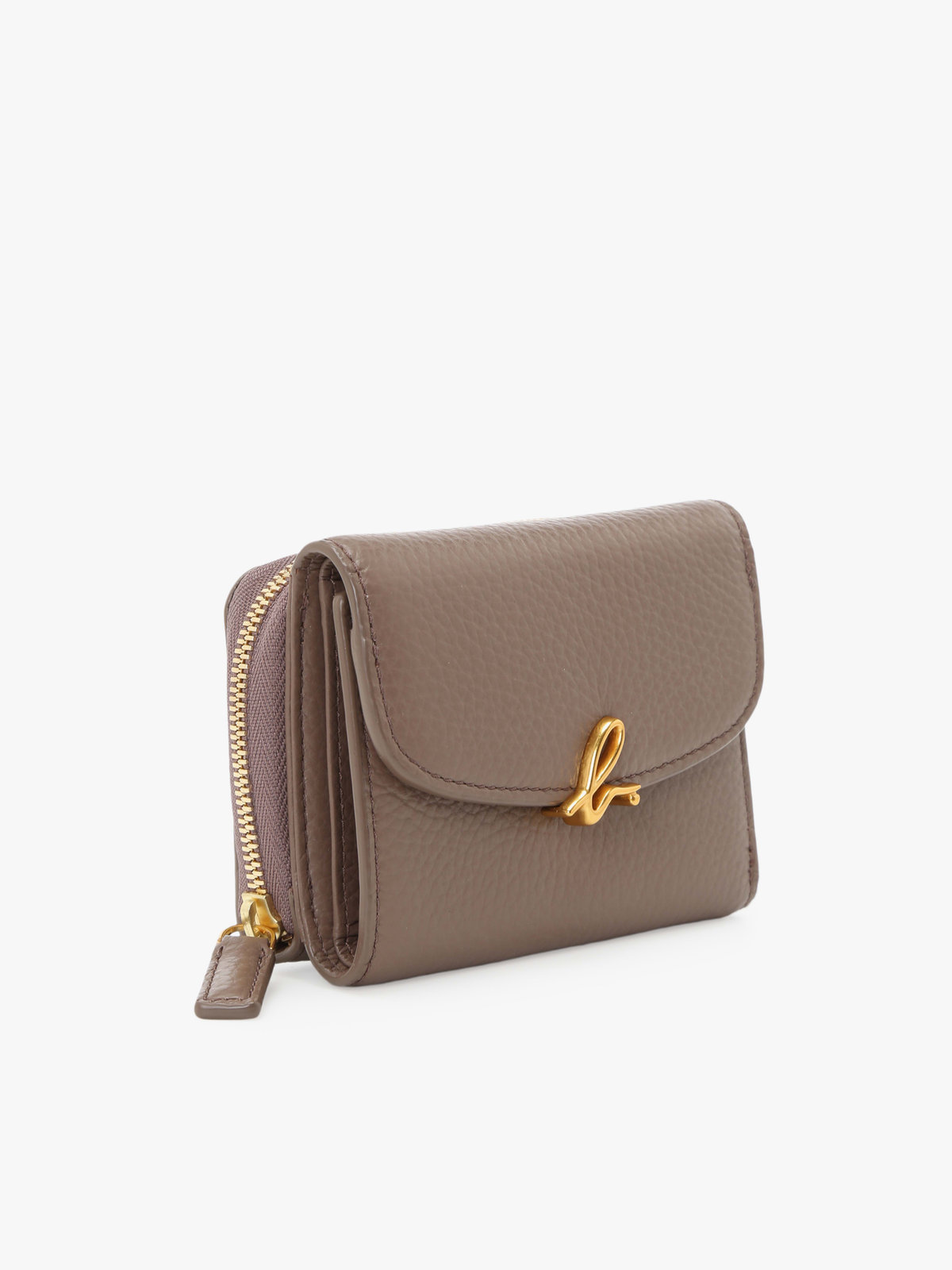 VOYAGE ウィメンズ バッグ＆ウォレット レザー 三つ折り ミニ ウォレット ”The b.” ABW02-02 ブラウン系その他