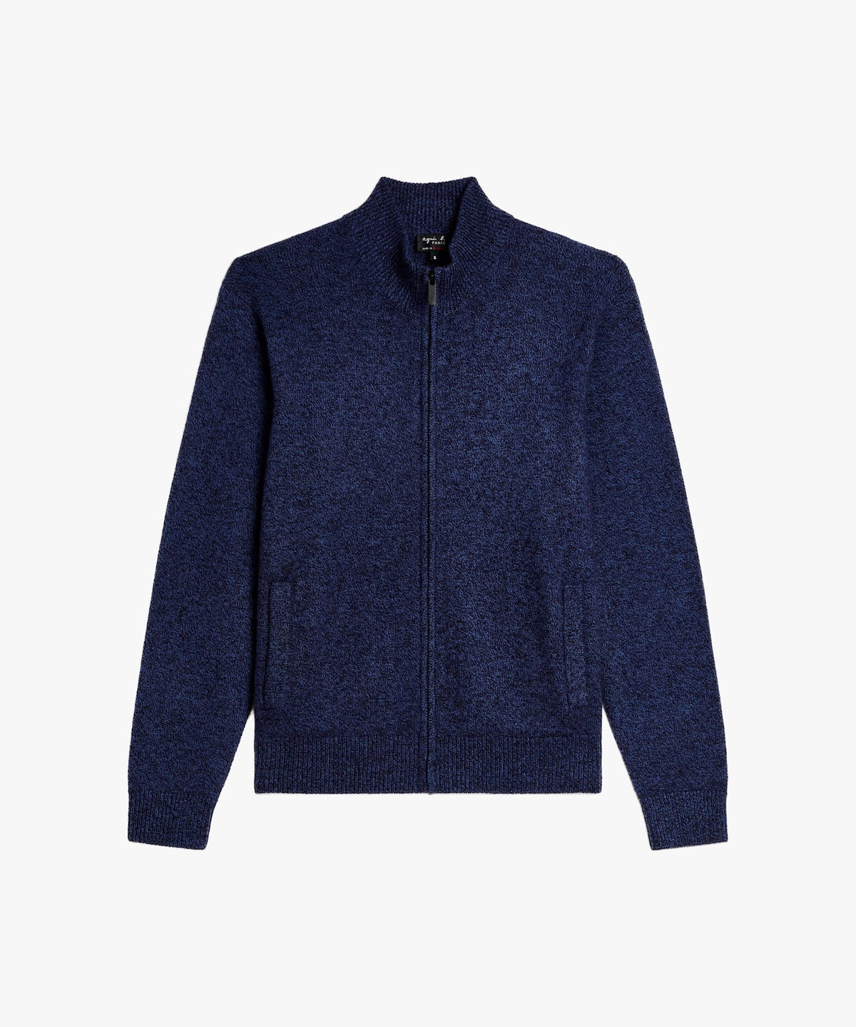 HOMME メンズ メンズ カシミヤ スタンドカラージップアップブルゾン "Bronson" グレー系その他