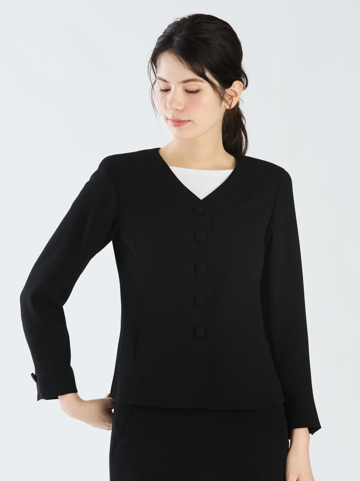 FEMME ウィメンズ 【Outlet】U700 VESTE ジャケット ブラック