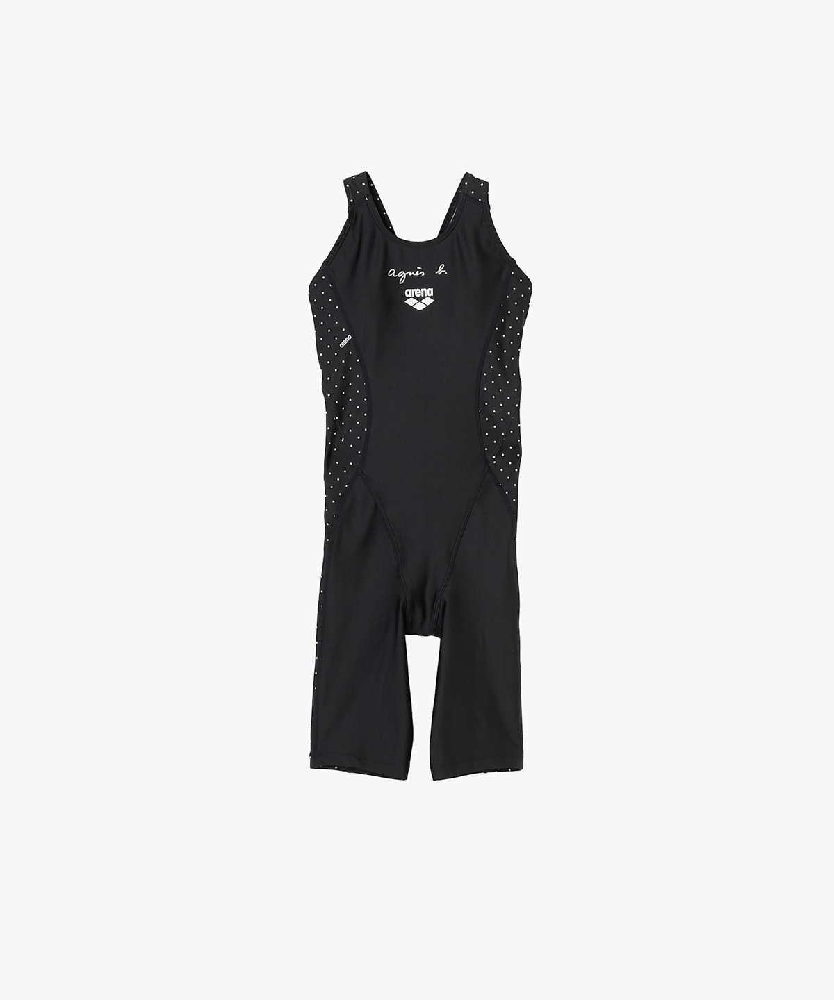 FEMME ウィメンズ agnes b. x arena フィットネスワンピーススパッツ 水着 ブラック
