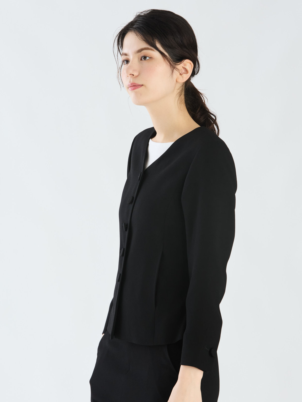 FEMME ウィメンズ 【Outlet】U700 VESTE ジャケット ブラック