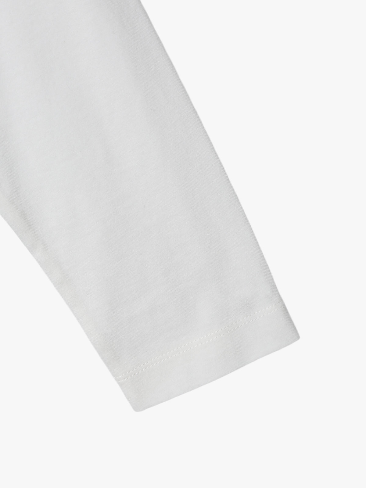 ENFANT ユニセックス キッズ バイカラー "b."ロゴ コットン 長袖 カーディガンプレッション "Bicol" グレー