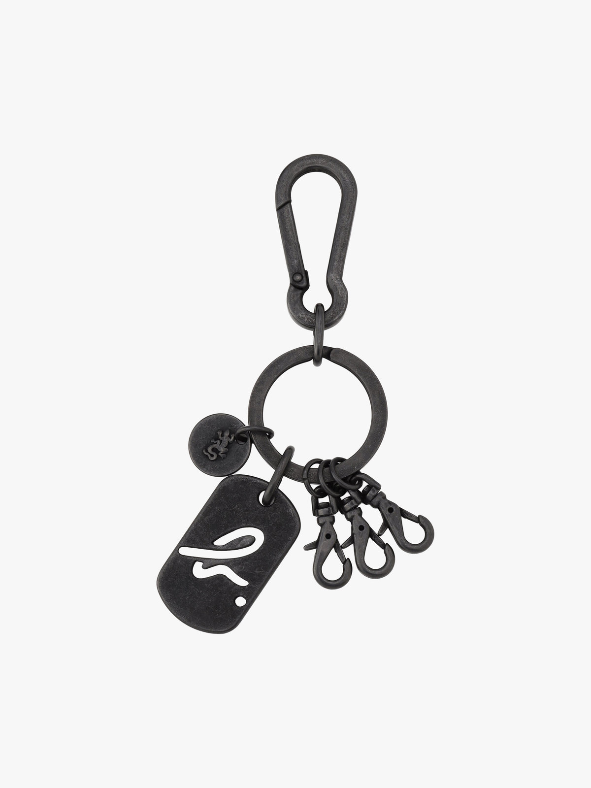 VOYAGE メンズ バッグ＆ウォレット キーホルダー ZH12B‐01 ブラック