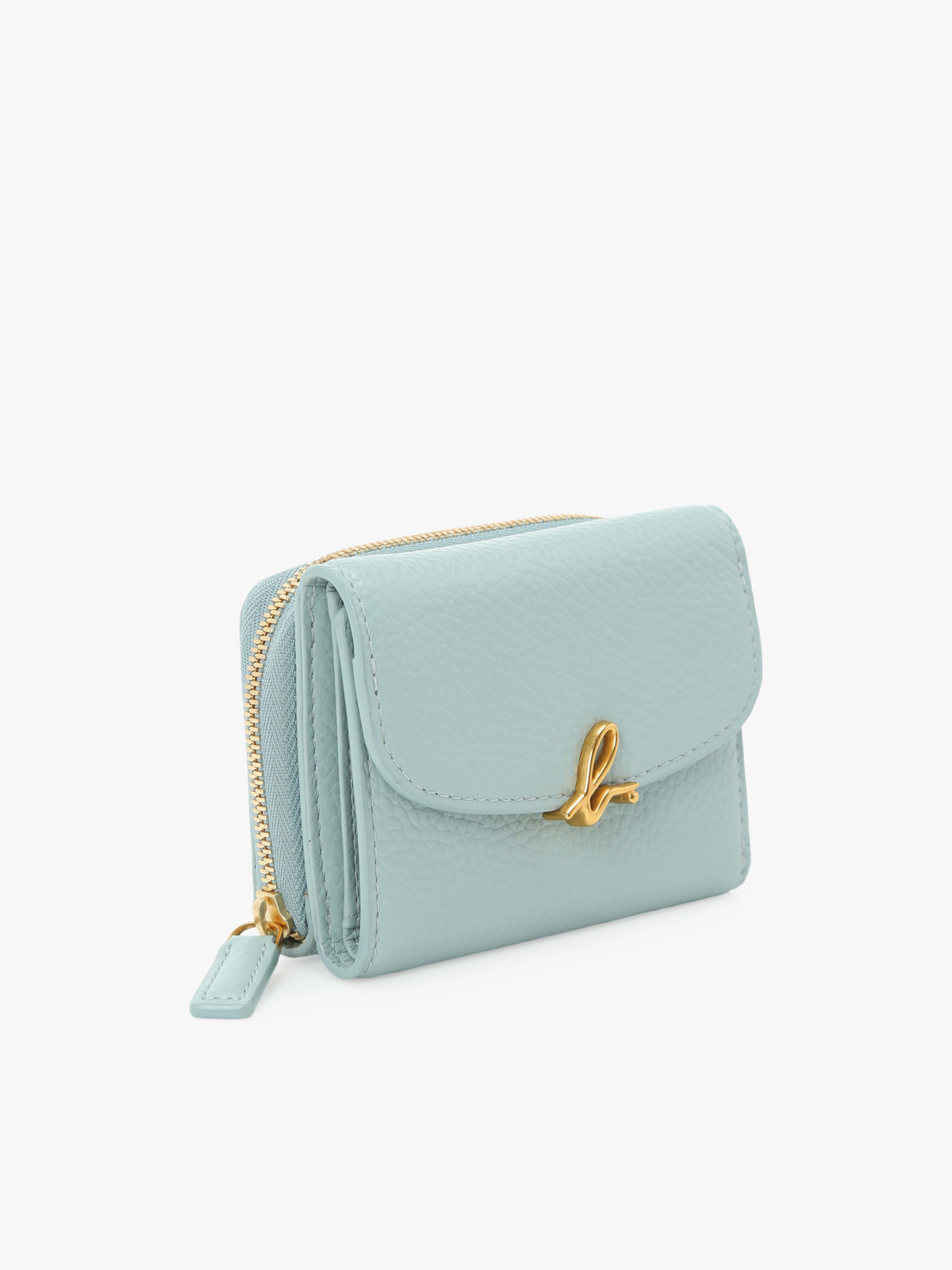 VOYAGE ウィメンズ バッグ＆ウォレット レザー 三つ折り ミニ ウォレット ”The b.” ABW02-02 ブルー