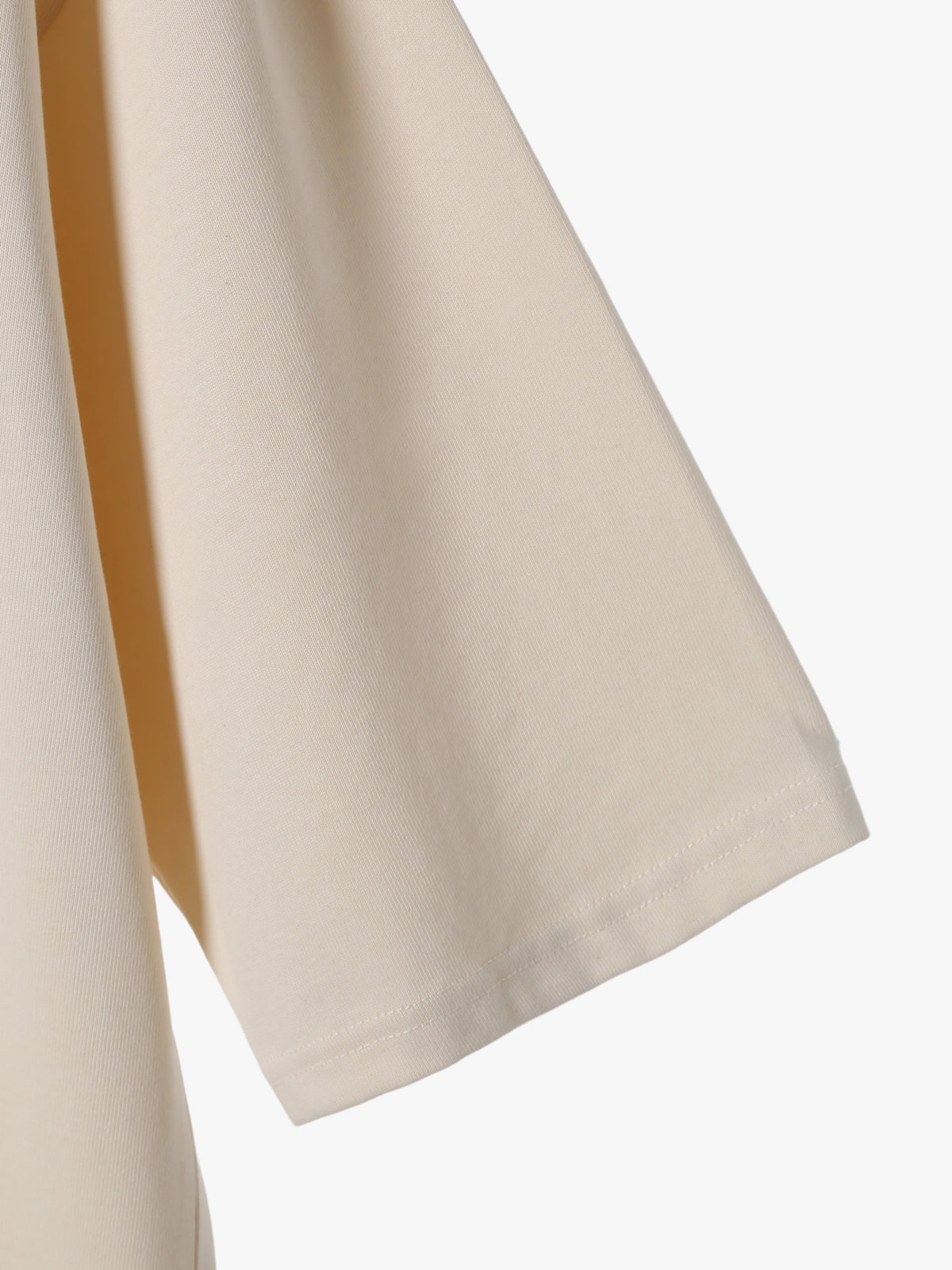 HOMME メンズ メンズ 刺繍 コットン 半袖 Tシャツ ”Lezard” ホワイト