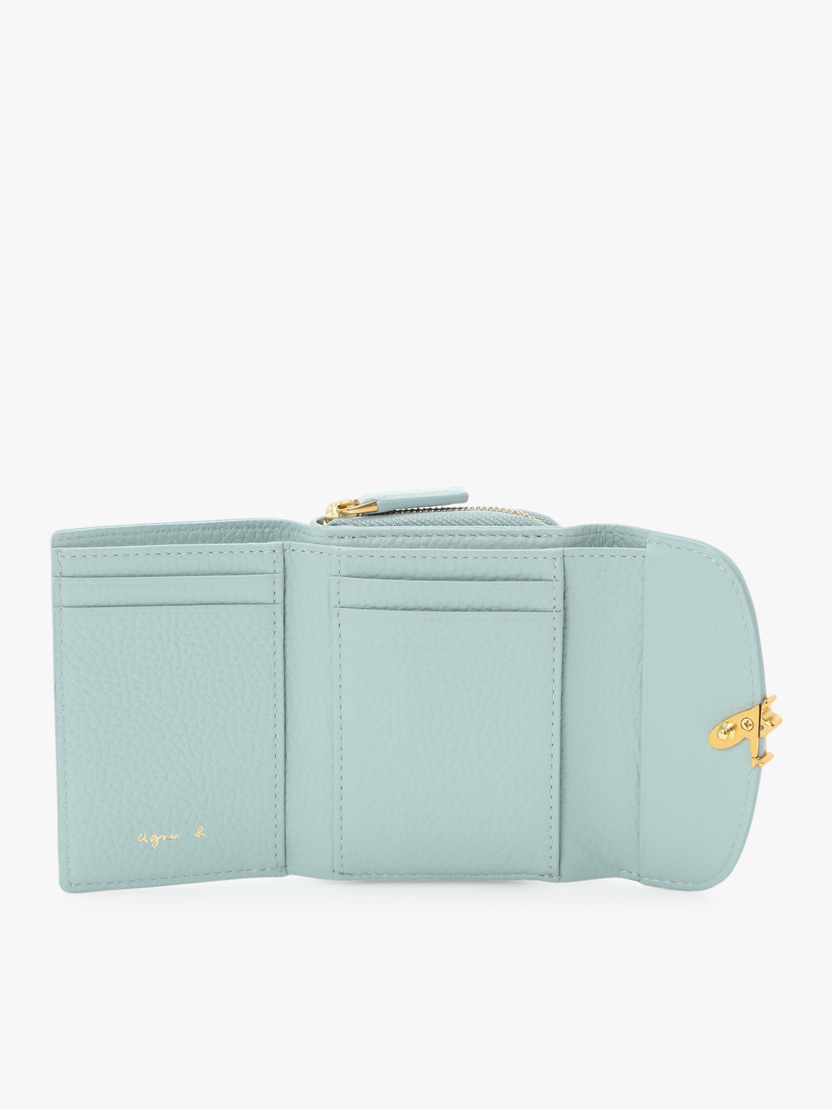 VOYAGE ウィメンズ バッグ＆ウォレット レザー 三つ折り ミニ ウォレット ”The b.” ABW02-02 ブルー