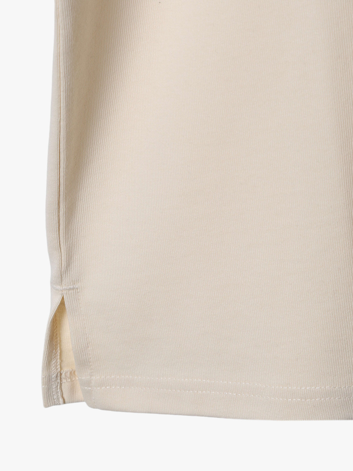 HOMME メンズ メンズ 刺繍 コットン 半袖 Tシャツ ”Lezard” ホワイト