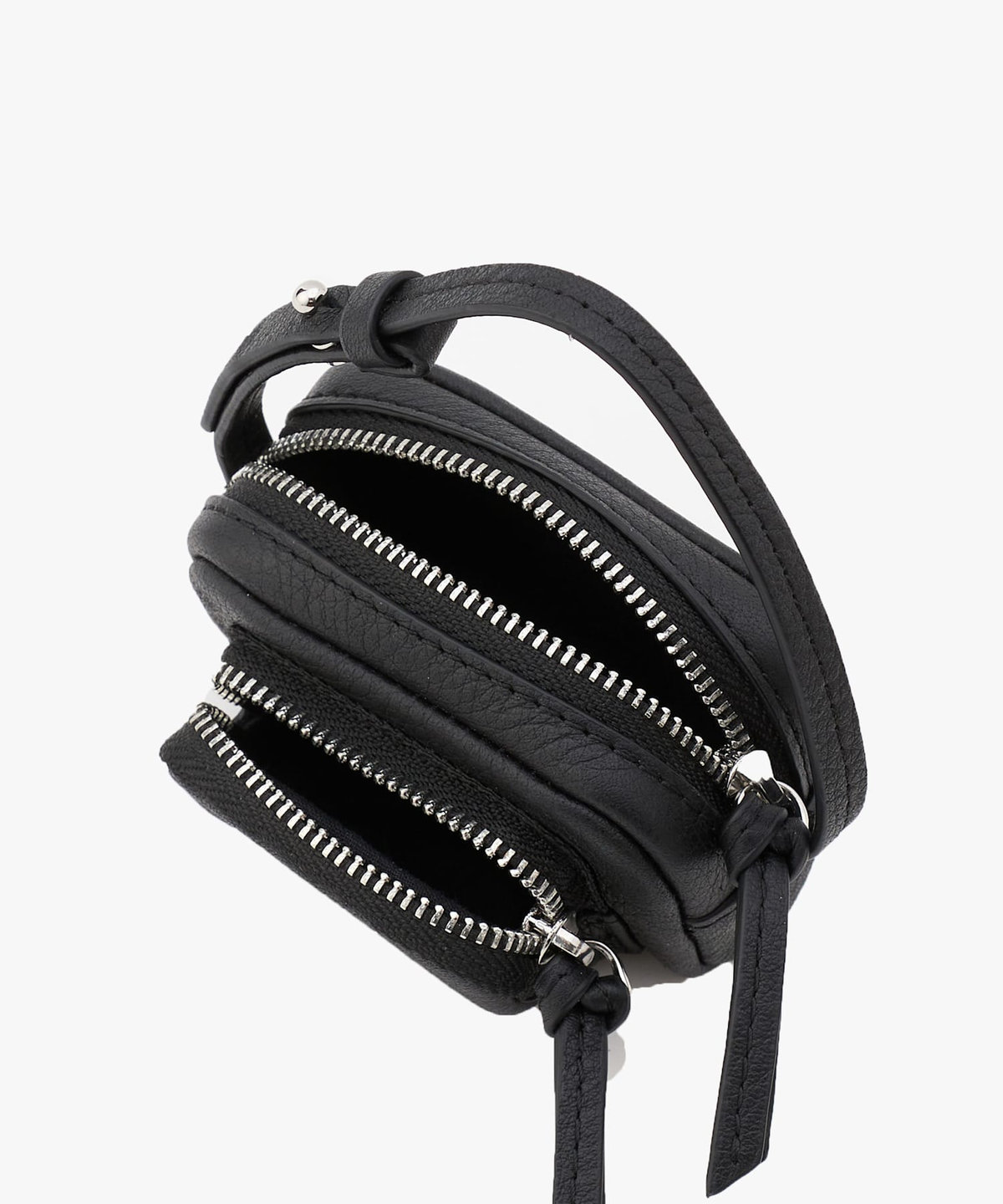 VOYAGE ウィメンズ バッグ＆ウォレット レザー チャーム "Angele" ABA02-01 ブラック