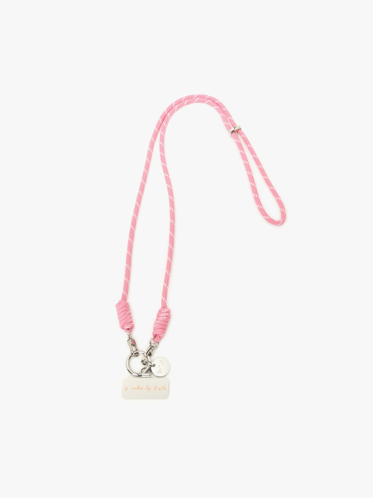 To b. by agnès b. モバイル ショルダーストラップ＆ハンドルストラップ セット レッド