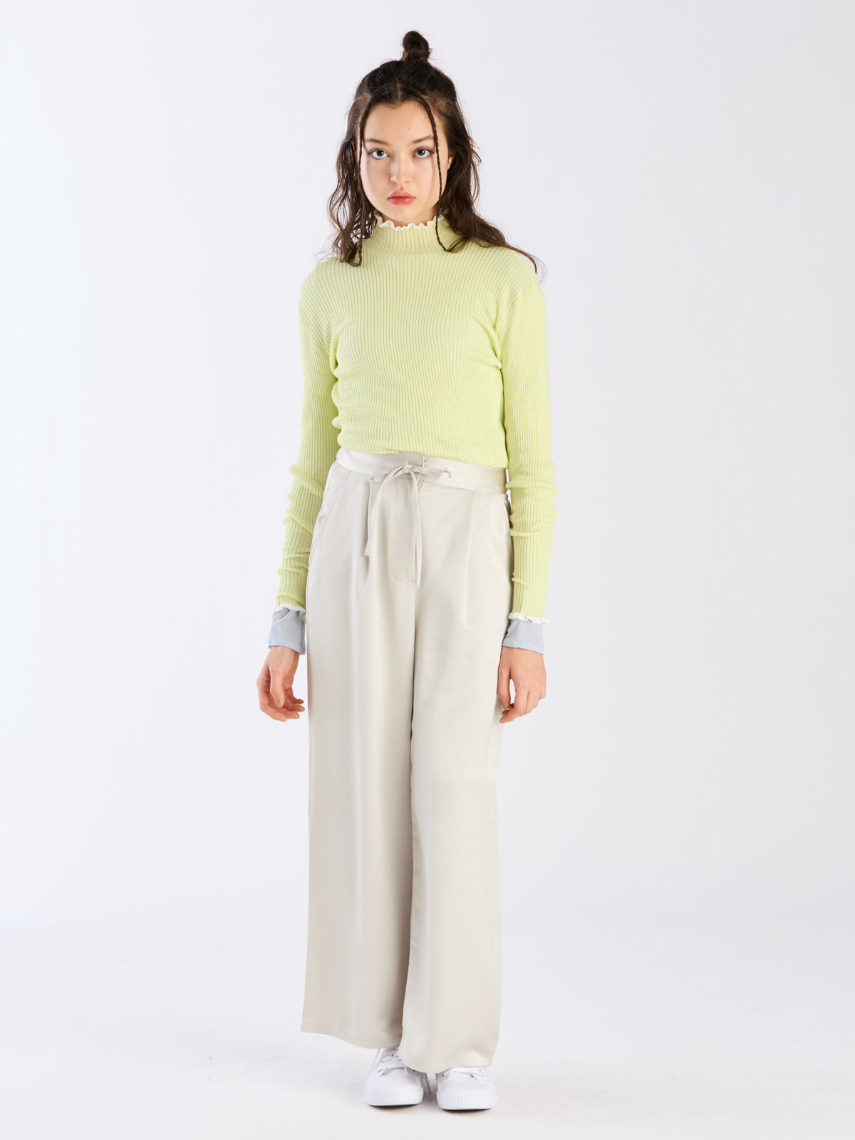 To b. by agnès b. 【Outlet】シアーリブタートル イエロー