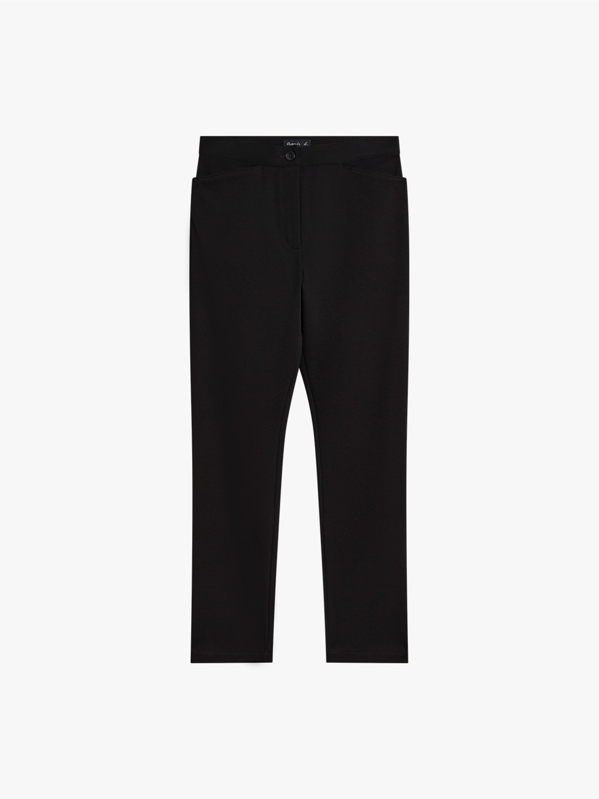 FEMME ウィメンズ ジャージー クロップドパンツ ブラック