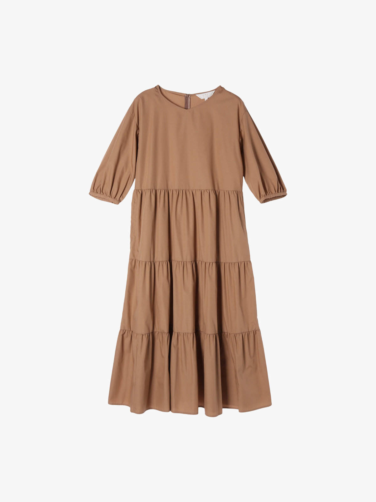 To b. by agnès b. 【Outlet】ティアードカラードレス ベージュ