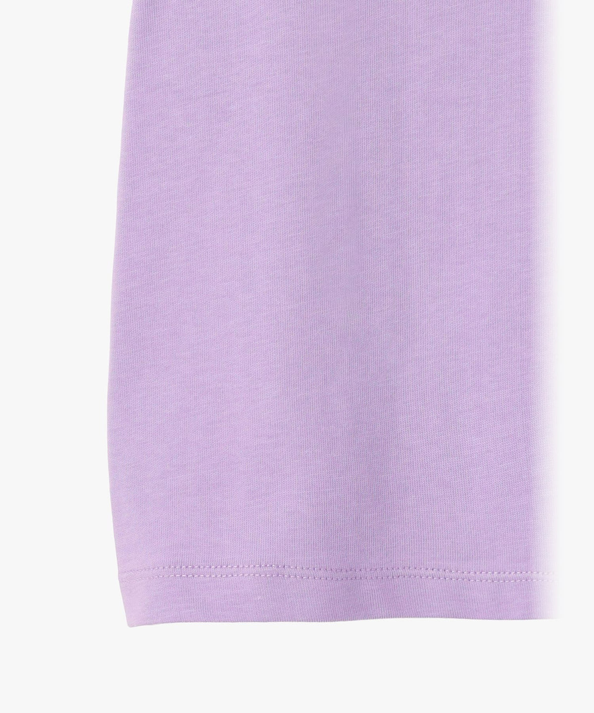 ENFANT ベビー ベビー ロゴ ボーダー プリント コットン 半袖 Tシャツ "Heart" パープル系その他