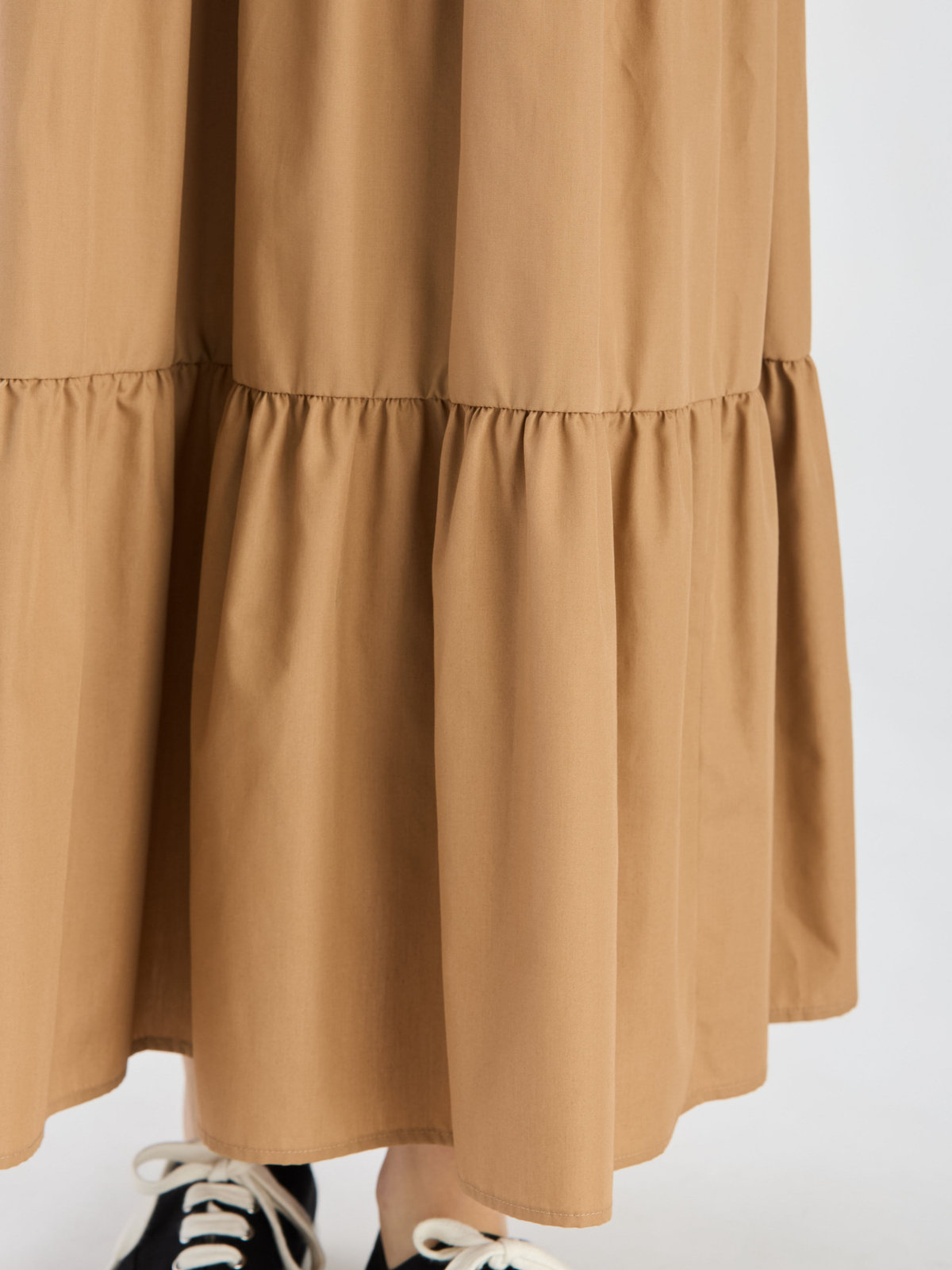 To b. by agnès b. 【Outlet】ティアードカラードレス ベージュ