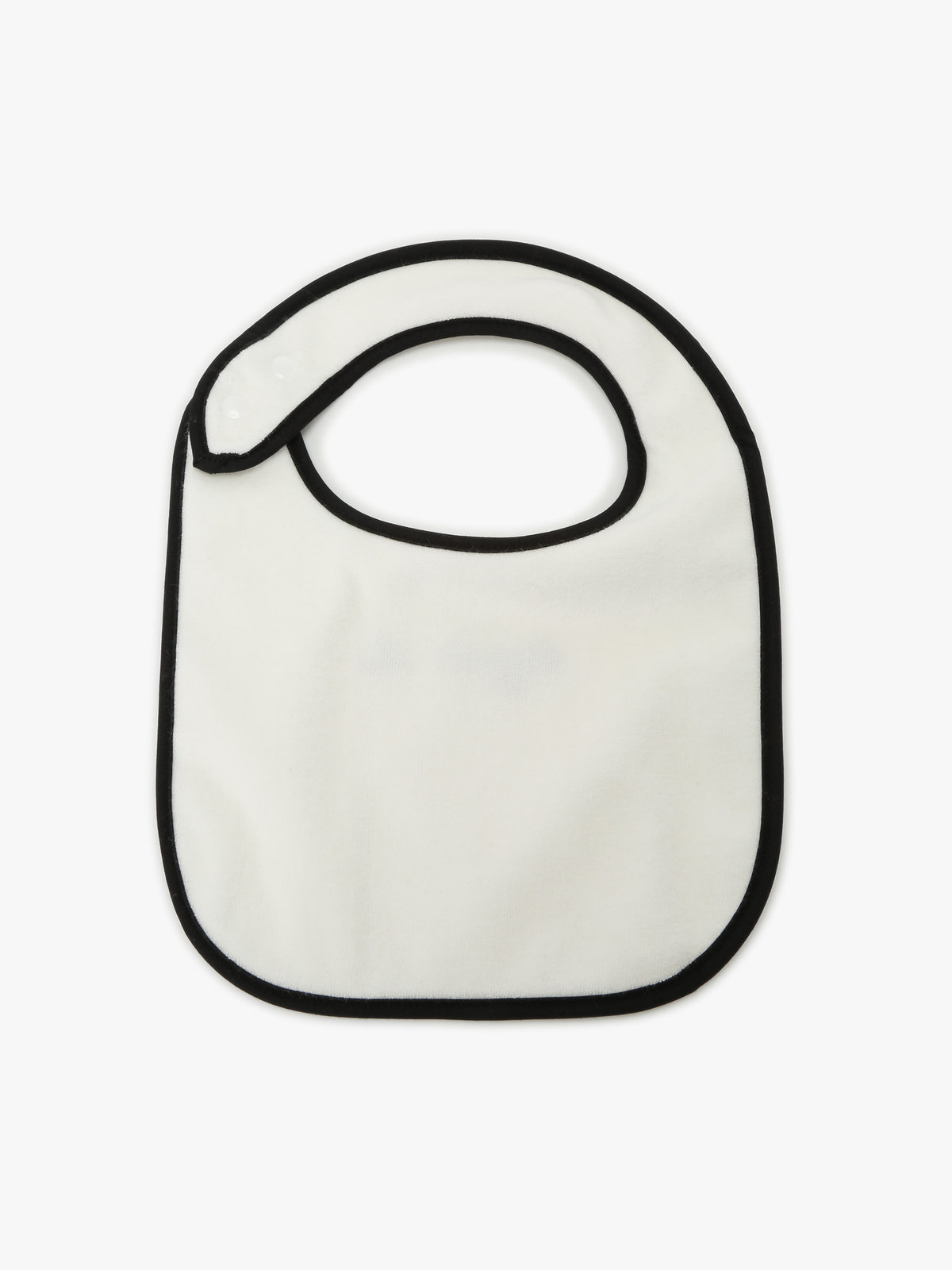 ENFANT ベビー ベビー ロゴ コットン スタイ ブラック