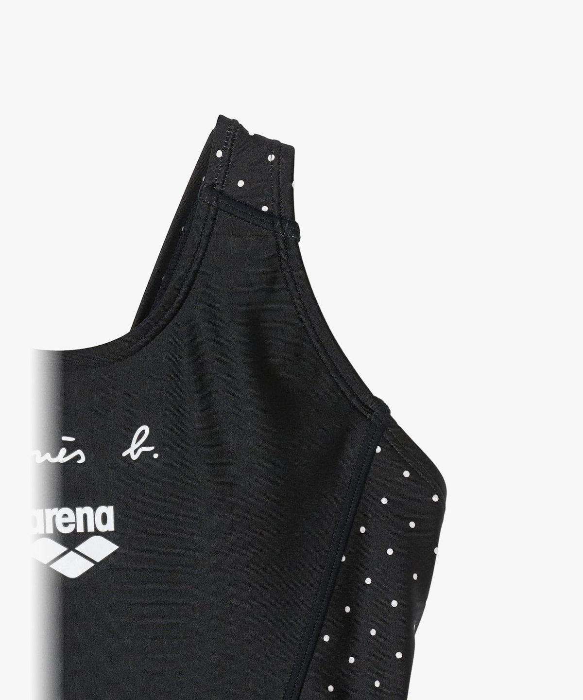 FEMME ウィメンズ agnes b. x arena フィットネスワンピーススパッツ 水着 ブラック