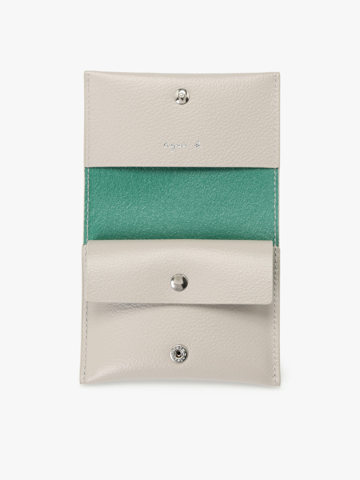 VOYAGE メンズ バッグ＆ウォレット 【Outlet】カードケース XAH05-04 ベージュ