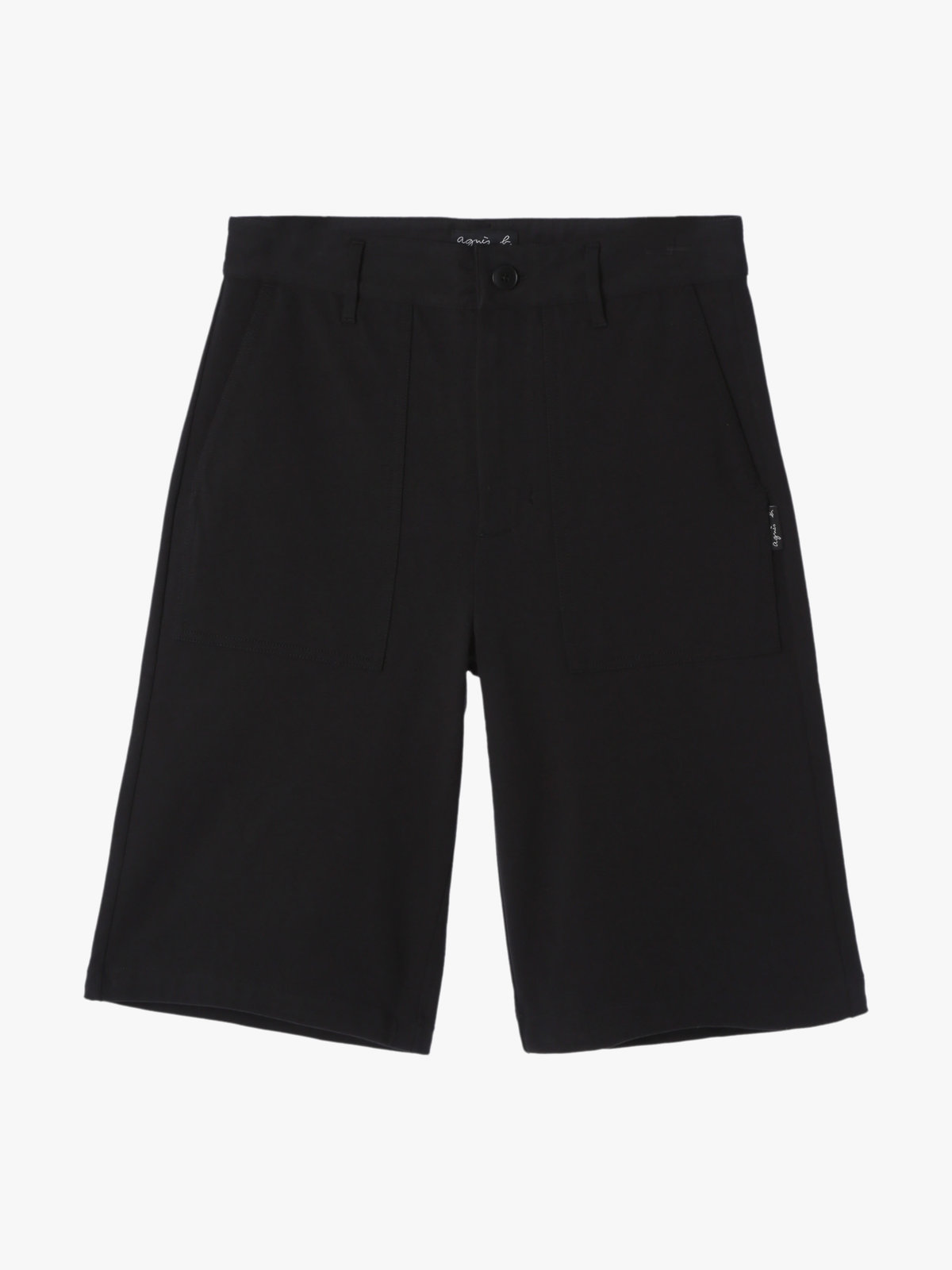 HOMME メンズ メンズ コットン バミューダパンツ "Leandre" ブラック