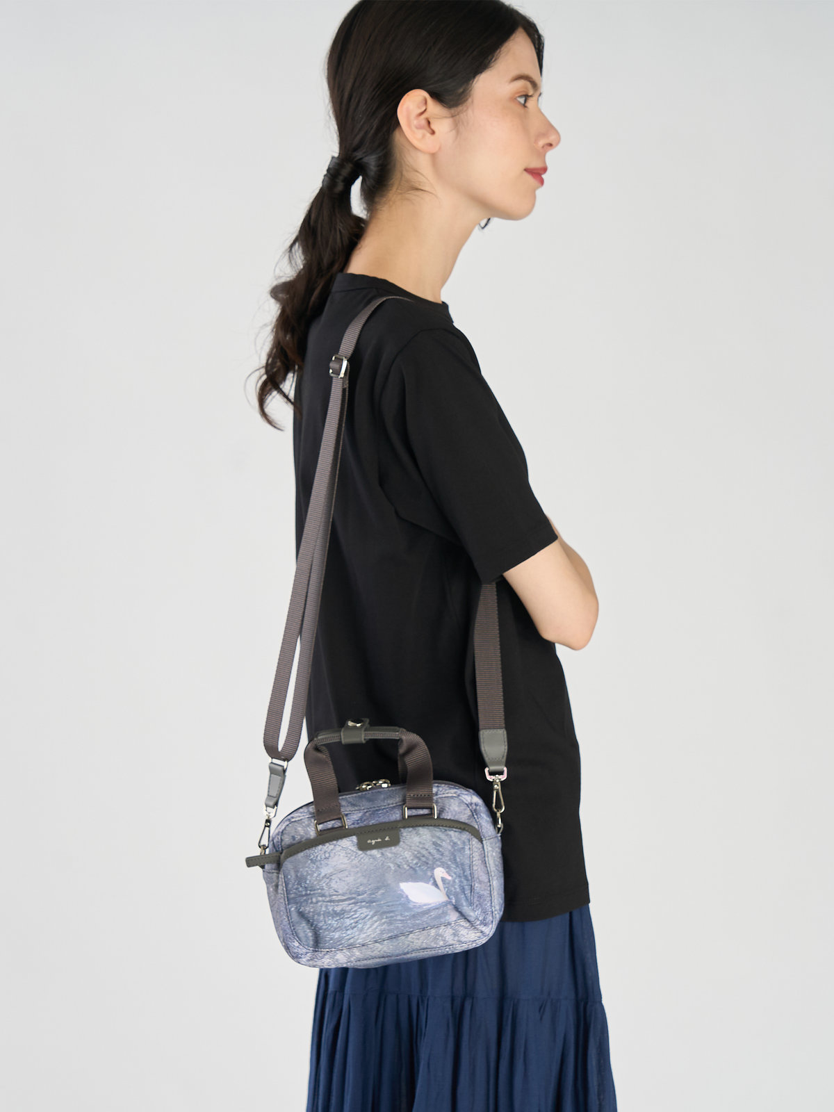 VOYAGE ウィメンズ バッグ＆ウォレット フォトプリント ナイロン 2way ミニ ショルダー "My bag" RAT01R-02 グリーン