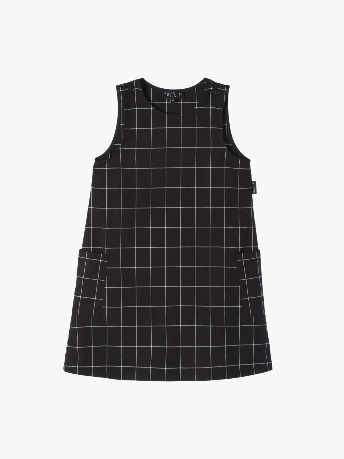 ENFANT ガールズ 【Outlet】CAT0 E ROBE キッズ ワンピース ブラック