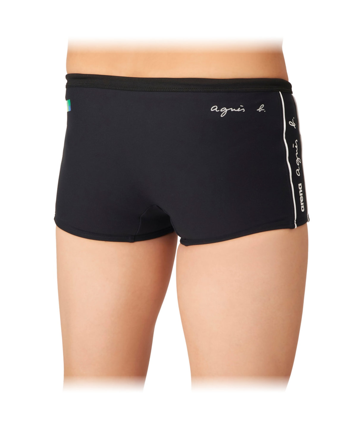 HOMME メンズ agnes b. x arena タフスーツ トレーニングスパッツ 水着 ブラック