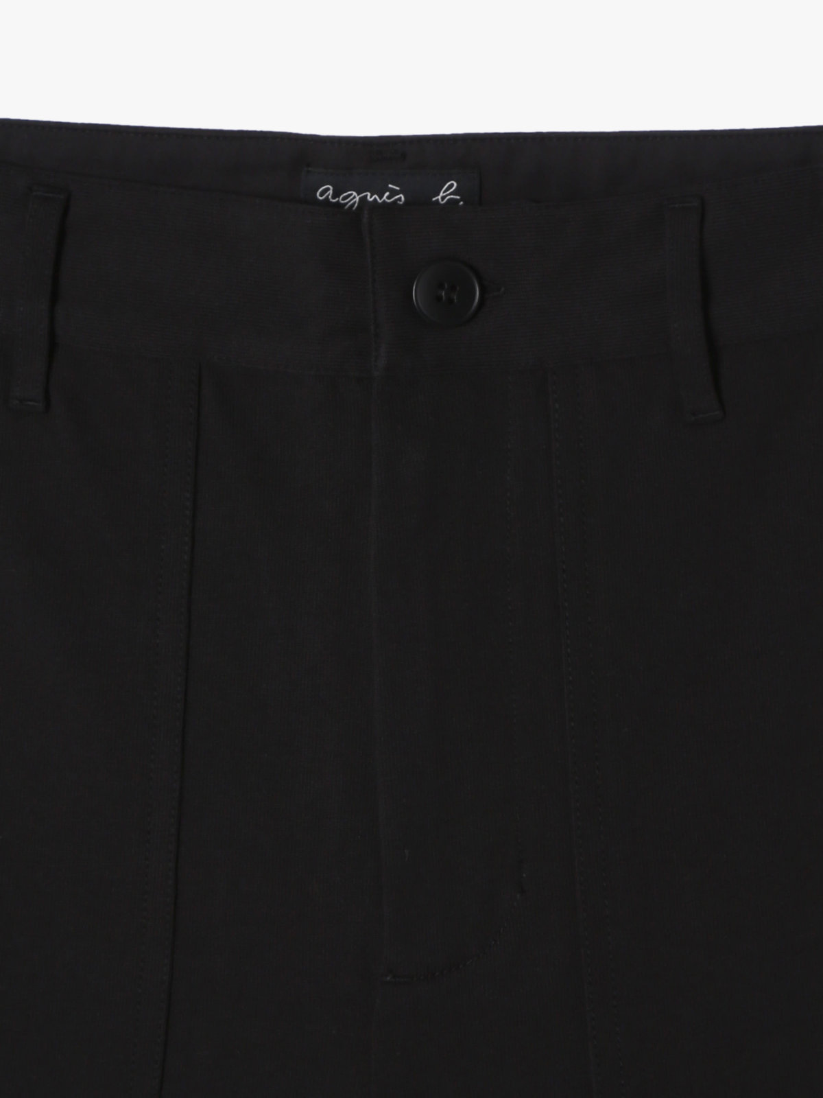 HOMME メンズ メンズ コットン バミューダパンツ "Leandre" ブラック