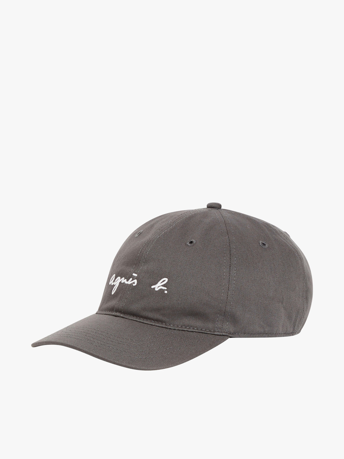 HOMME メンズ メンズ ロゴ刺繍 コットン キャップ グレー系その他