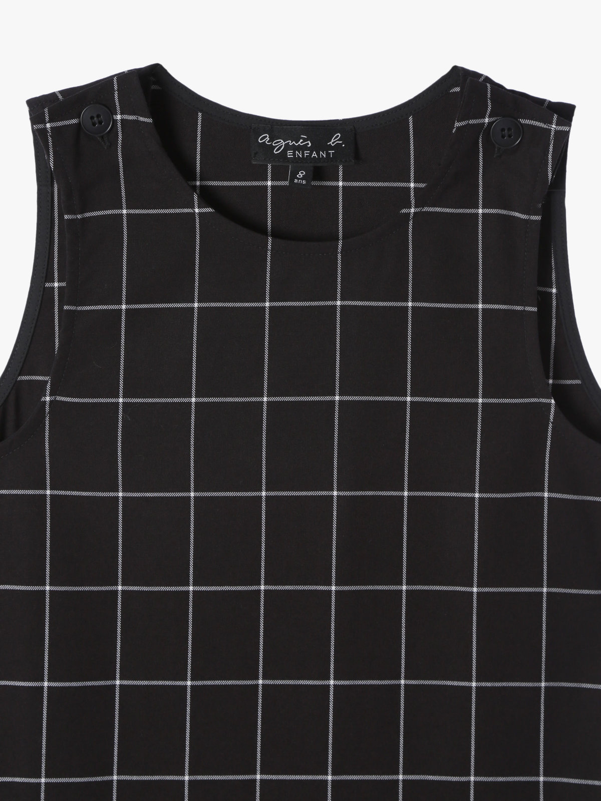 ENFANT ガールズ 【Outlet】CAT0 E ROBE キッズ ワンピース ブラック