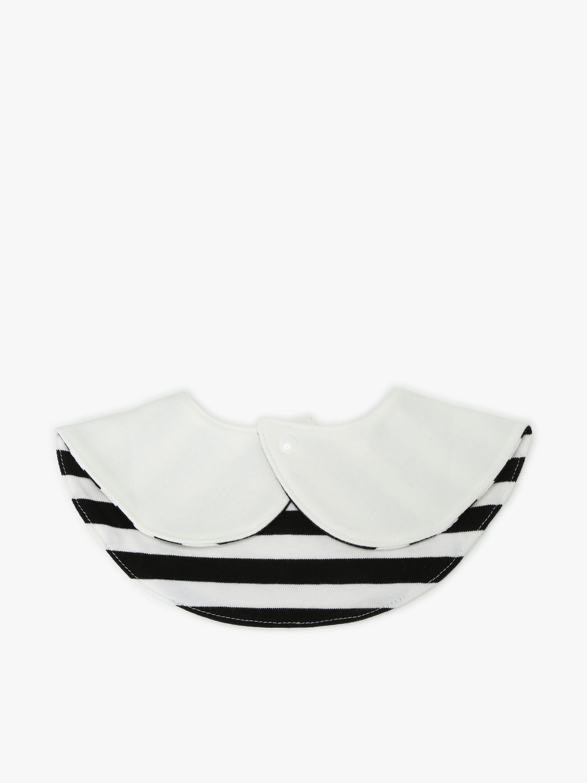 ENFANT ベビー ベビー ロゴ スタイ ホワイト×ブラック