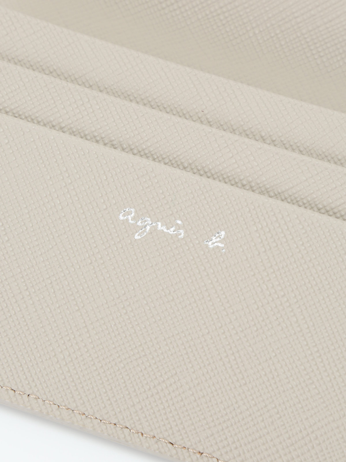 VOYAGE メンズ バッグ＆ウォレット レザーカードケース”Simon” MH18-06 ベージュ