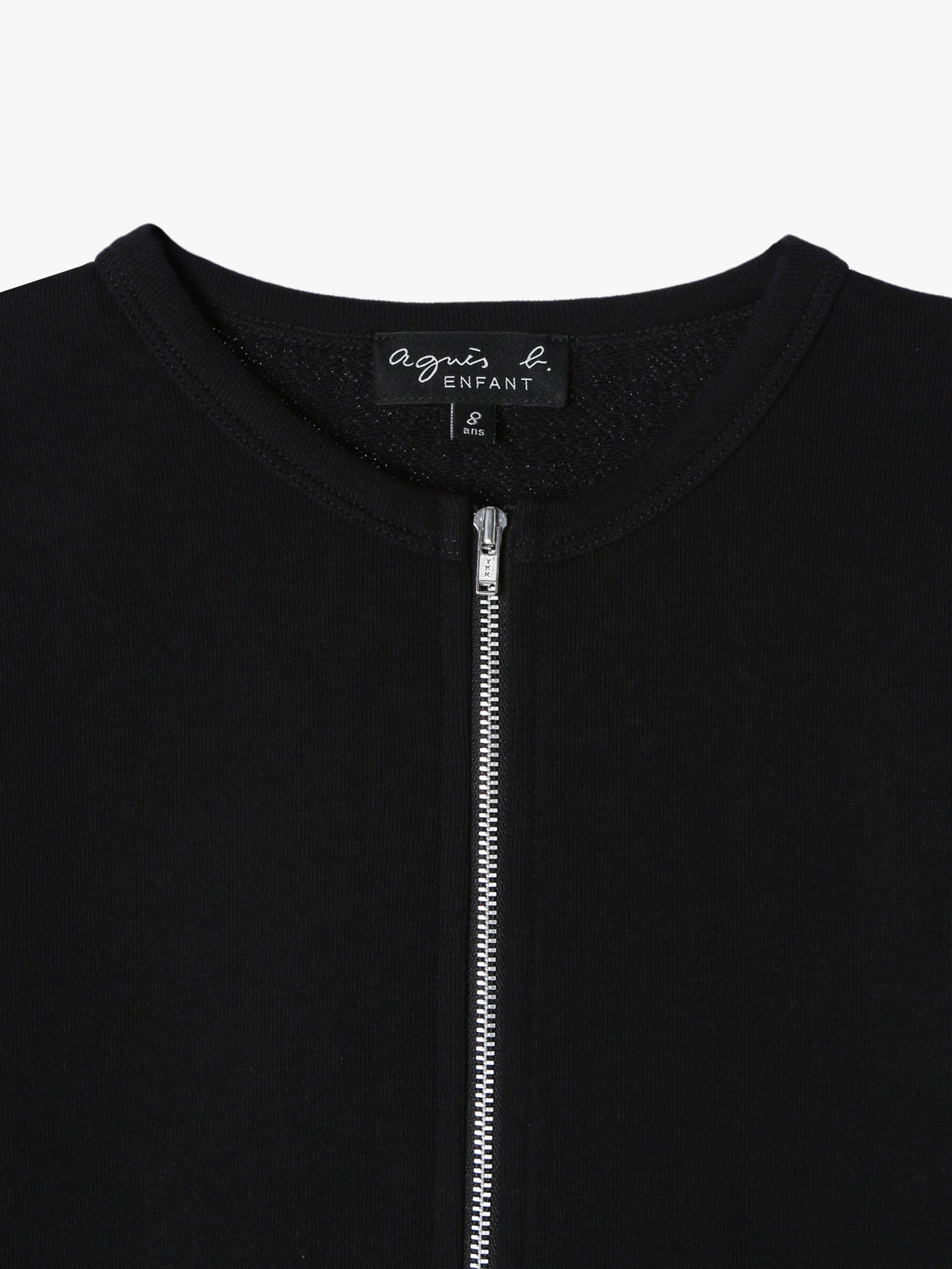 ENFANT ユニセックス 【Outlet】キッズ ジップカーディガン ブラック