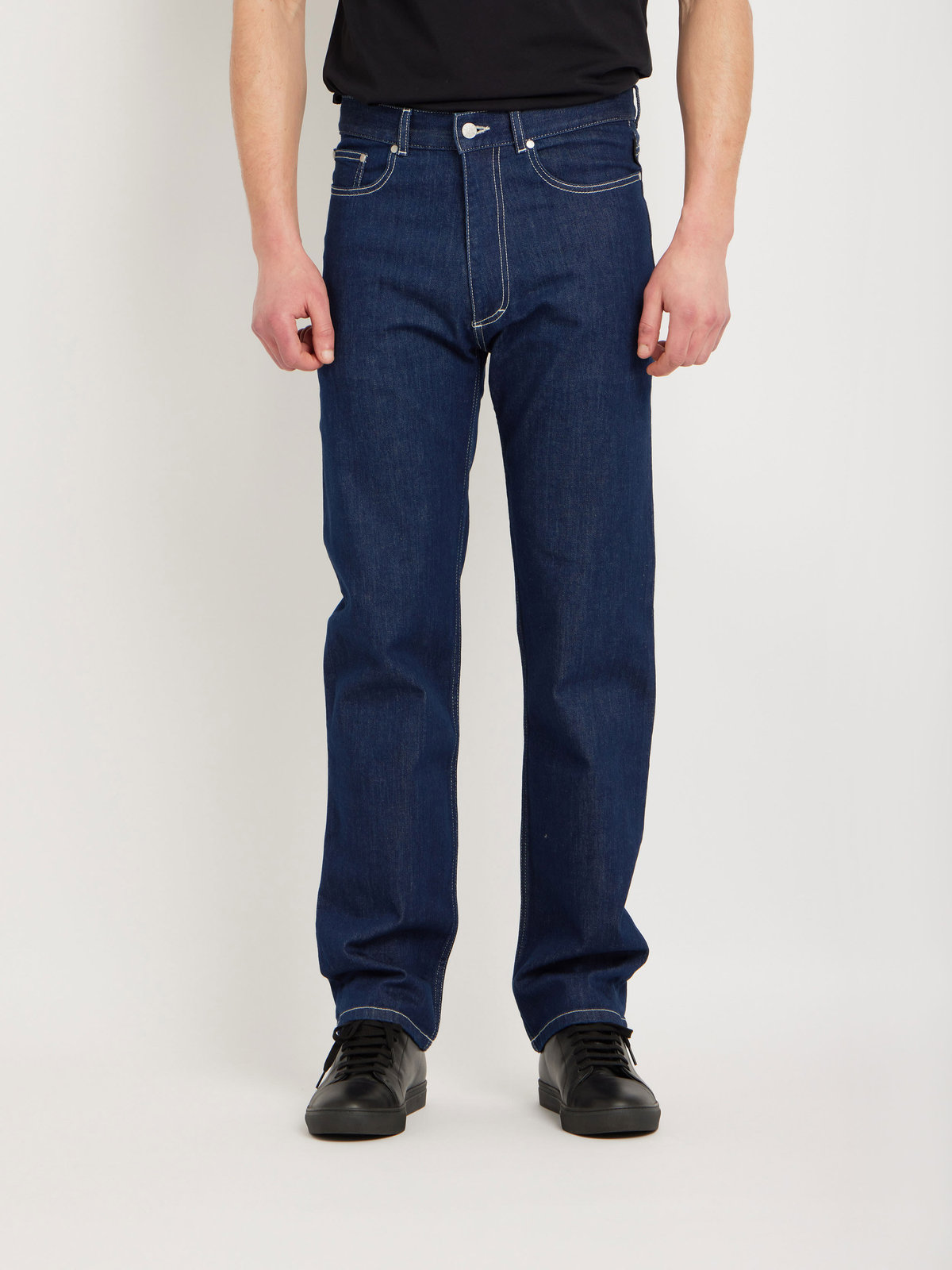 HOMME メンズ メンズ デニム パンツ ”Regular” ネイビー