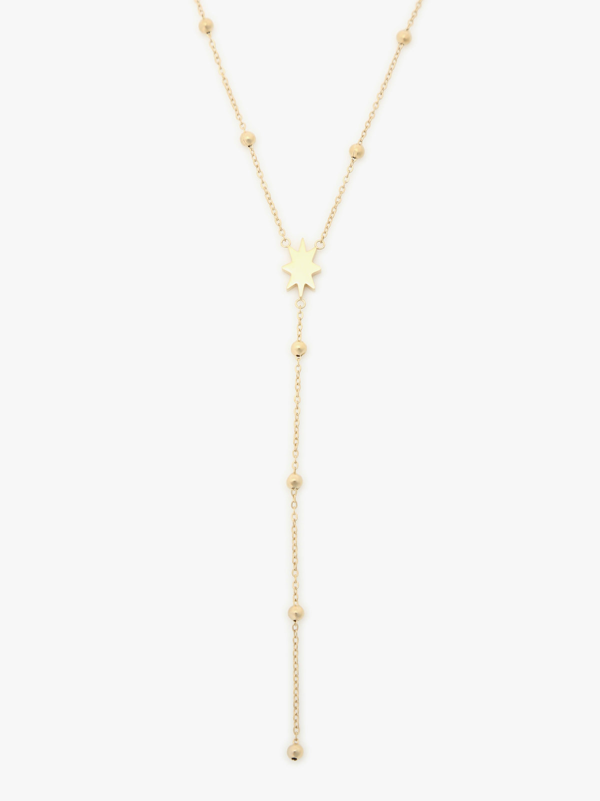 To b. by agnès b. スター ネックレス ゴールド