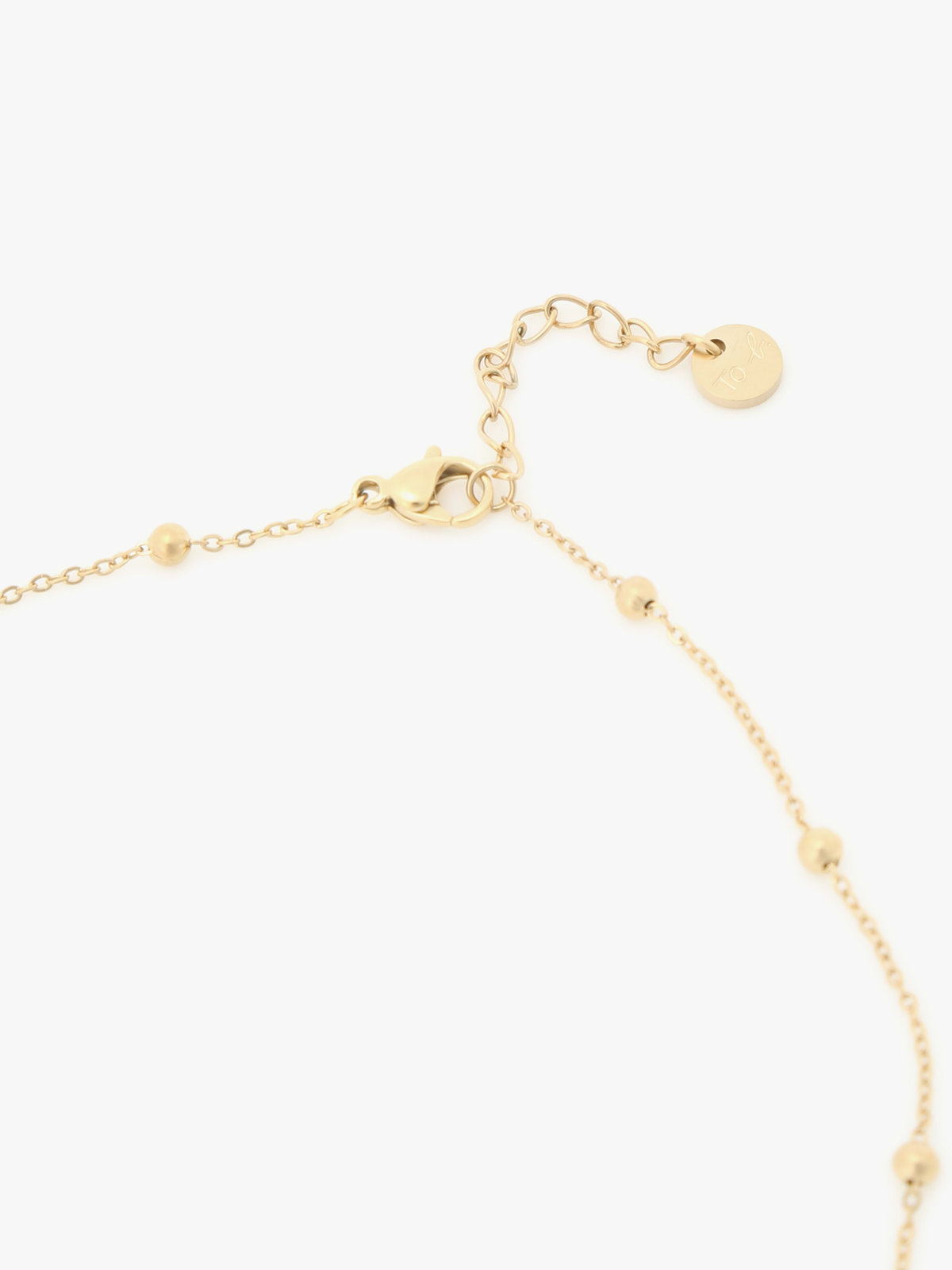 To b. by agnès b. スター ネックレス ゴールド