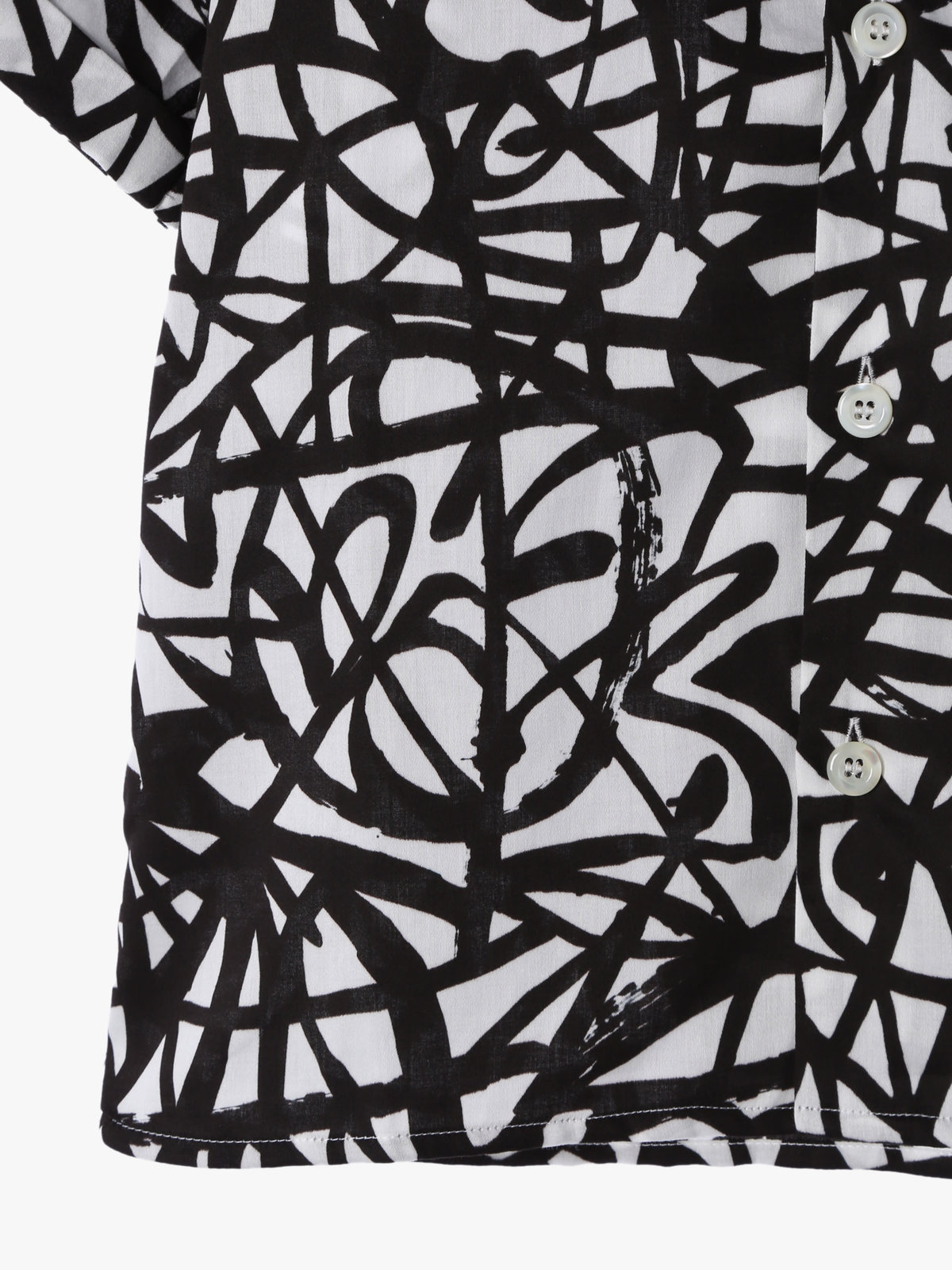 ENFANT ユニセックス IDP2 E CHEMISE キッズ ブラウス ブラック