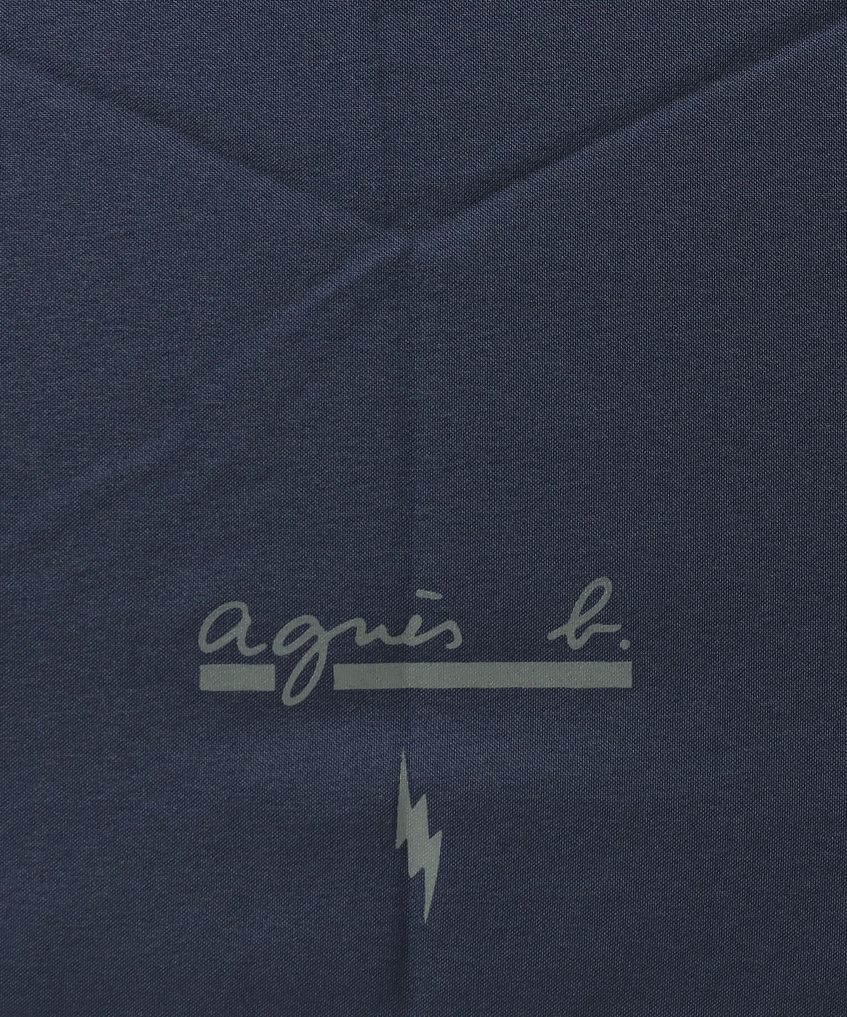 HOMME メンズ AB01 PARAPLUIE ロゴ折り畳み傘 ブルー