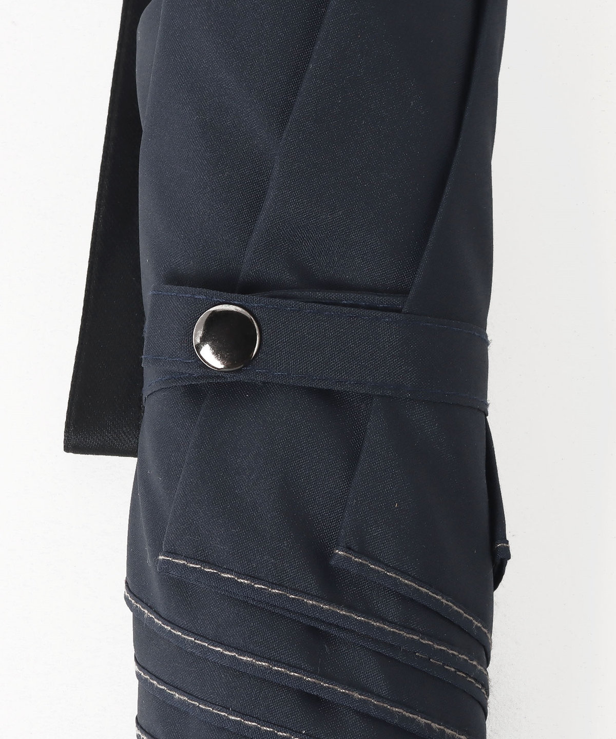 HOMME メンズ AB01 PARAPLUIE ロゴ折り畳み傘 ブルー