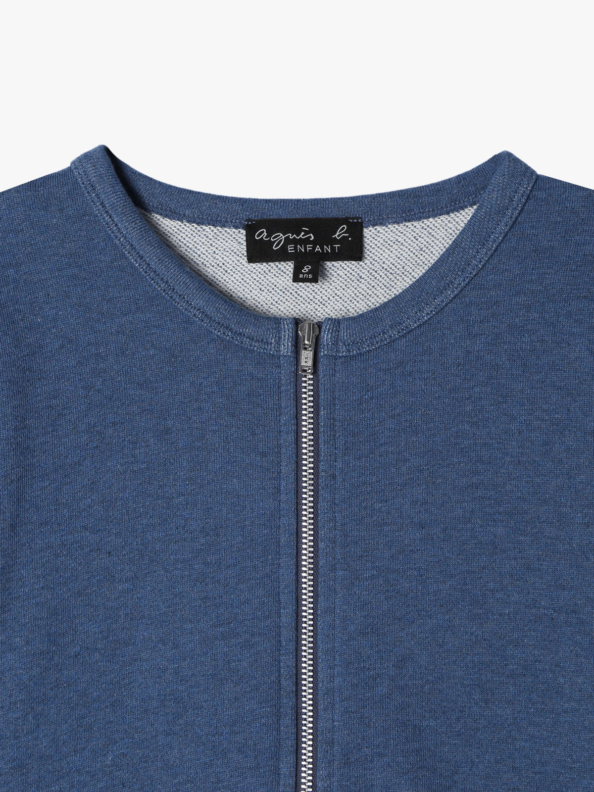 ENFANT ユニセックス 【Outlet】M376 E CARDIGAN キッズ ジップカーディガン ブルー系その他