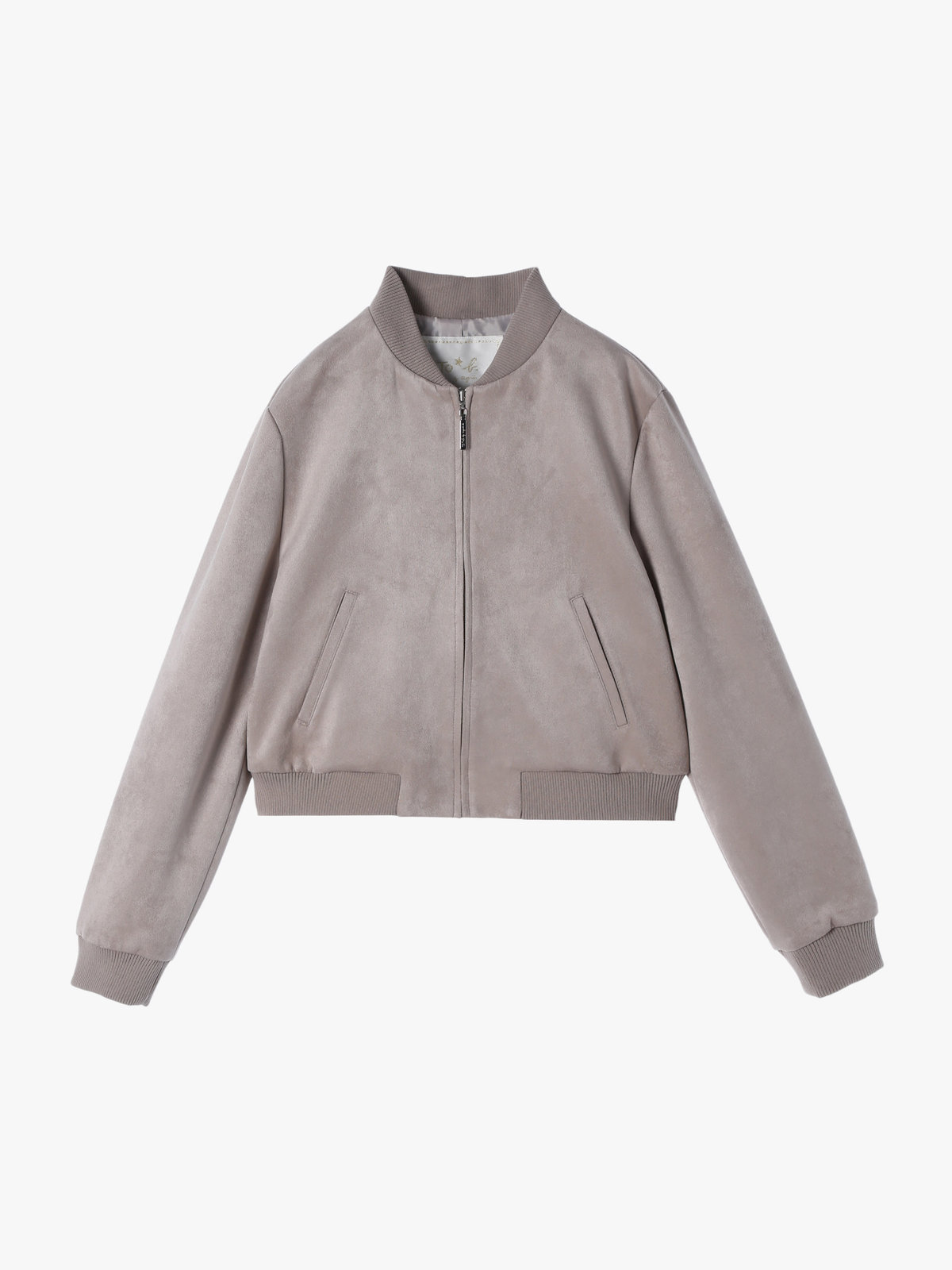 To b. by agnès b. 【Outlet】スエードライクブルゾン グレー系その他